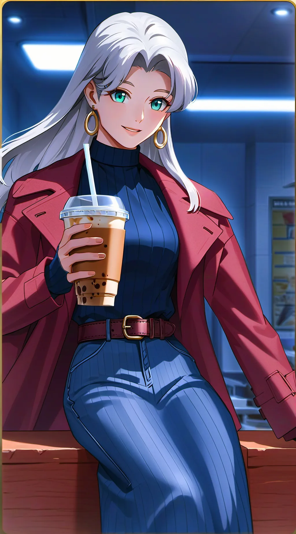 ai character: mujer tonta🤣🤣🤣🤣 background