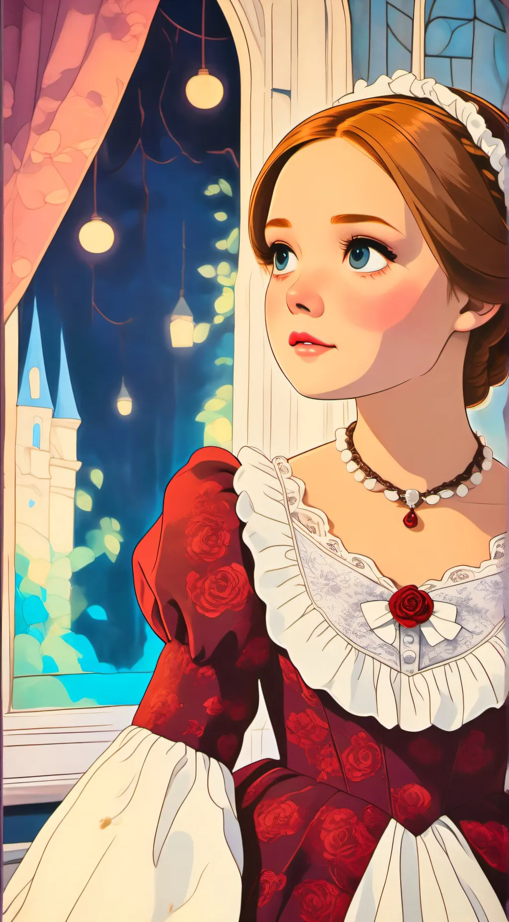 ai character: Haunted Doll Tf background