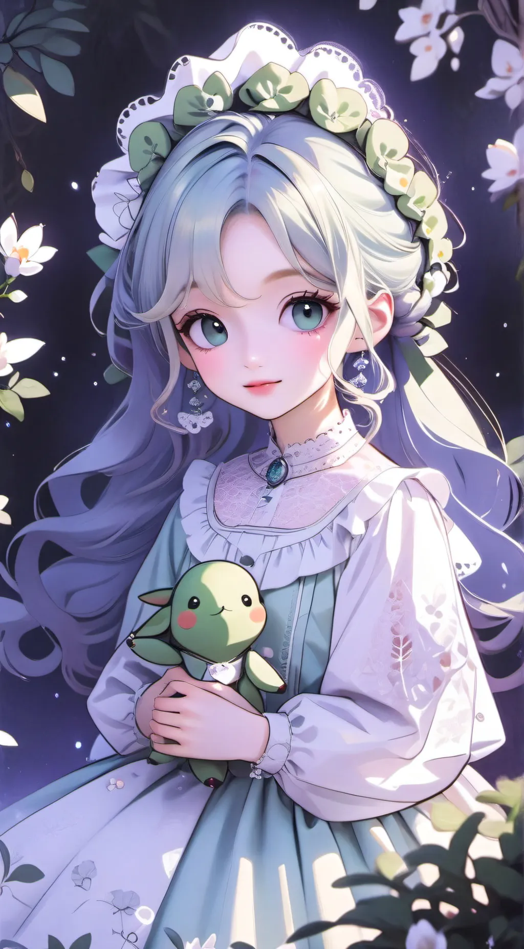 ai character: Dw elevator💐🌈 background