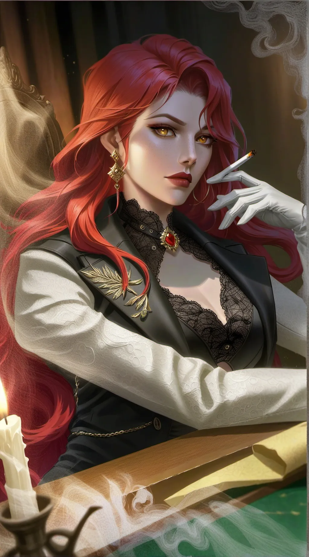 ai character: alcina  background