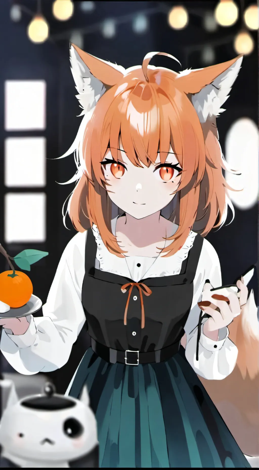 ai character: Ruddy The Fox background