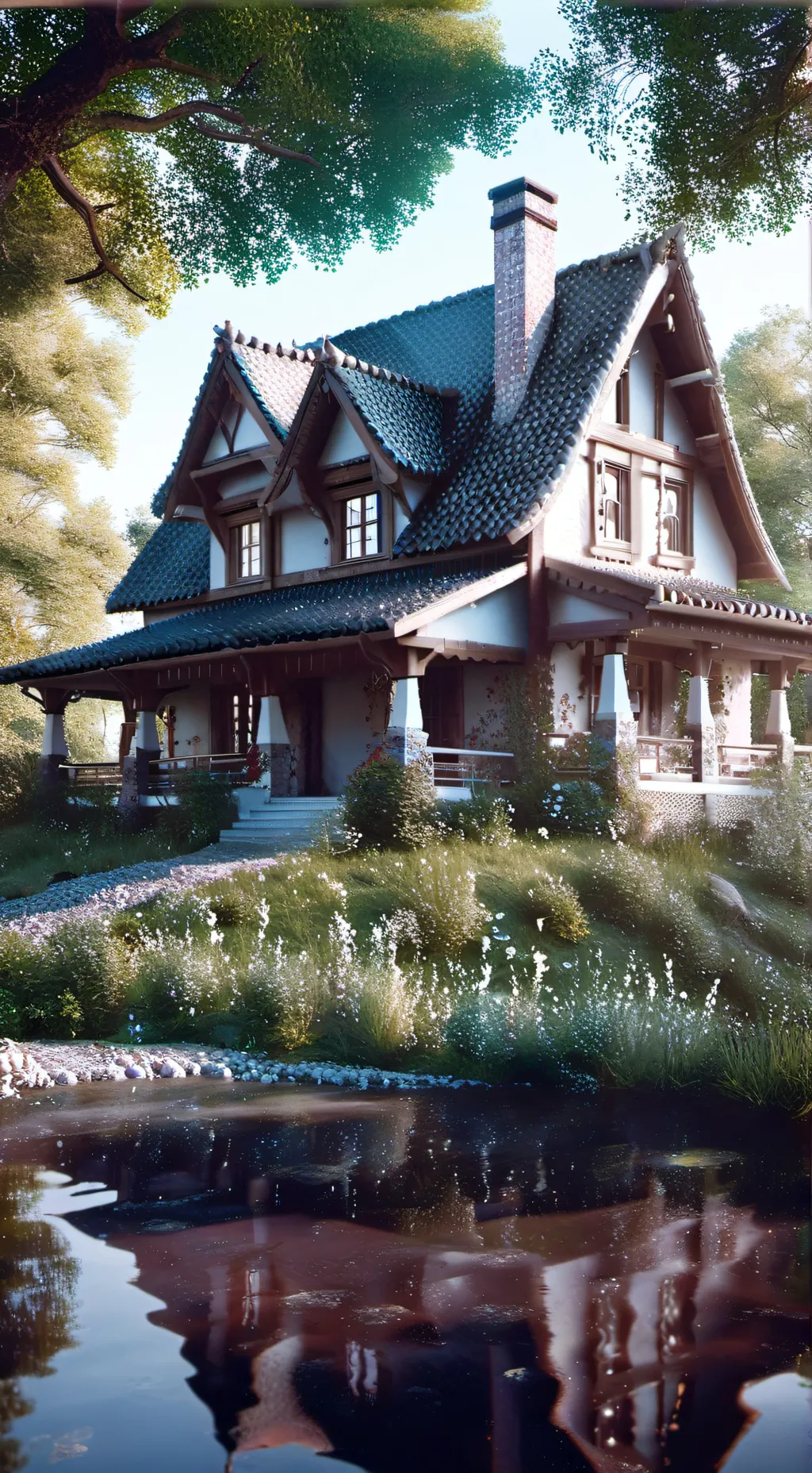 ai character: Family! background