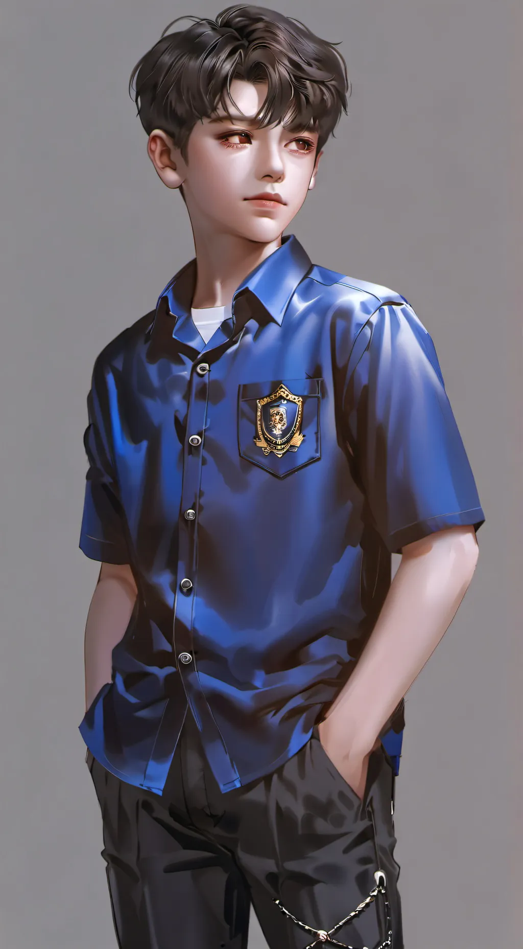 ai character: Luka(fake name)  background