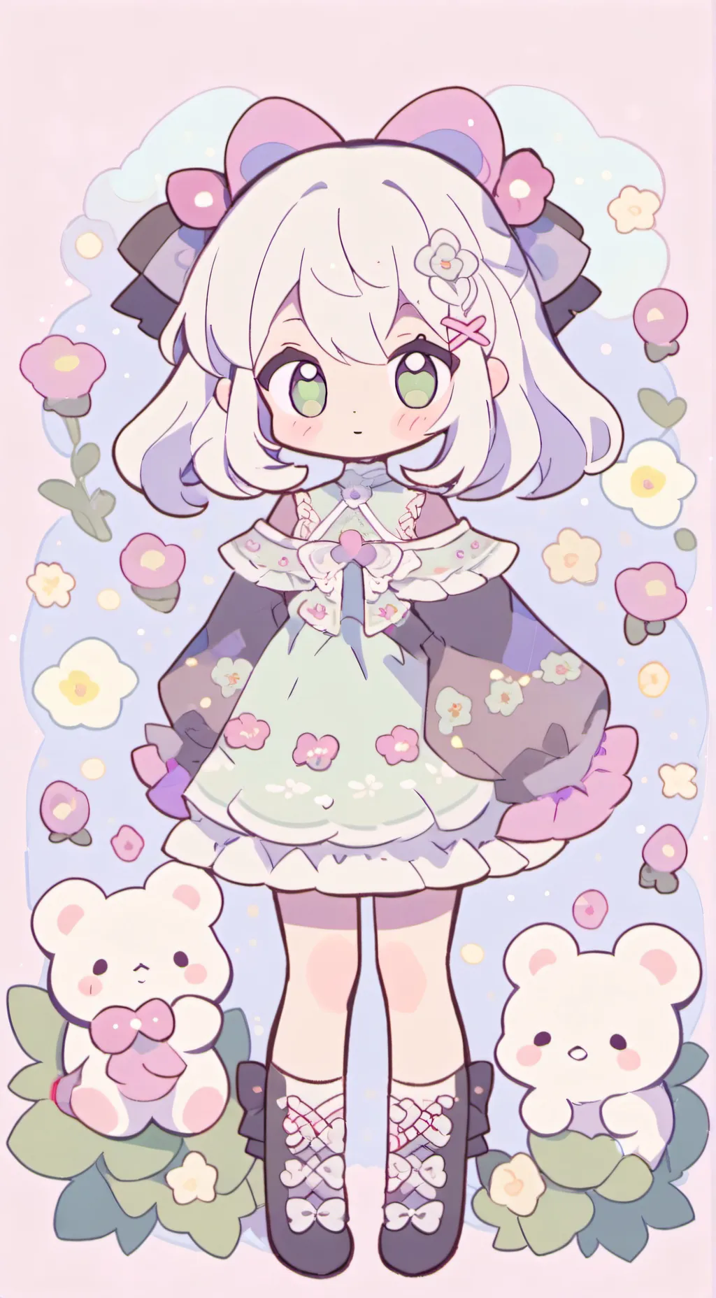 ai character: ~Cindy~•_•😝 background