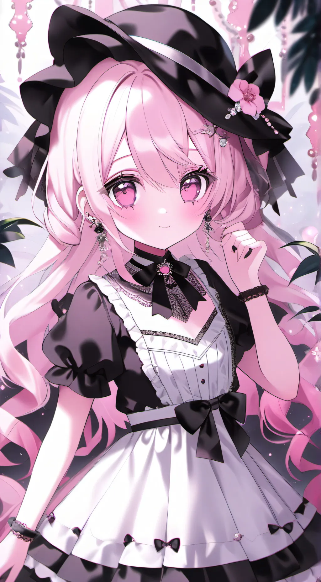 ai character: scared infection background