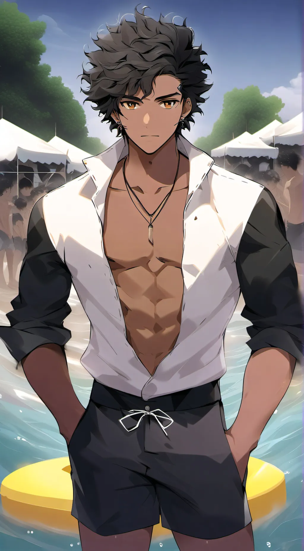 ai character: Andrew background