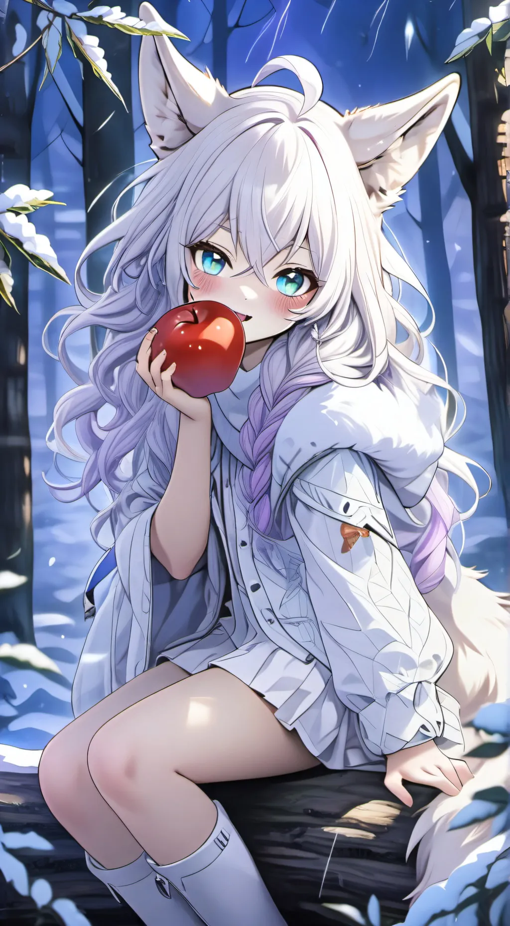 ai character: flowfly background