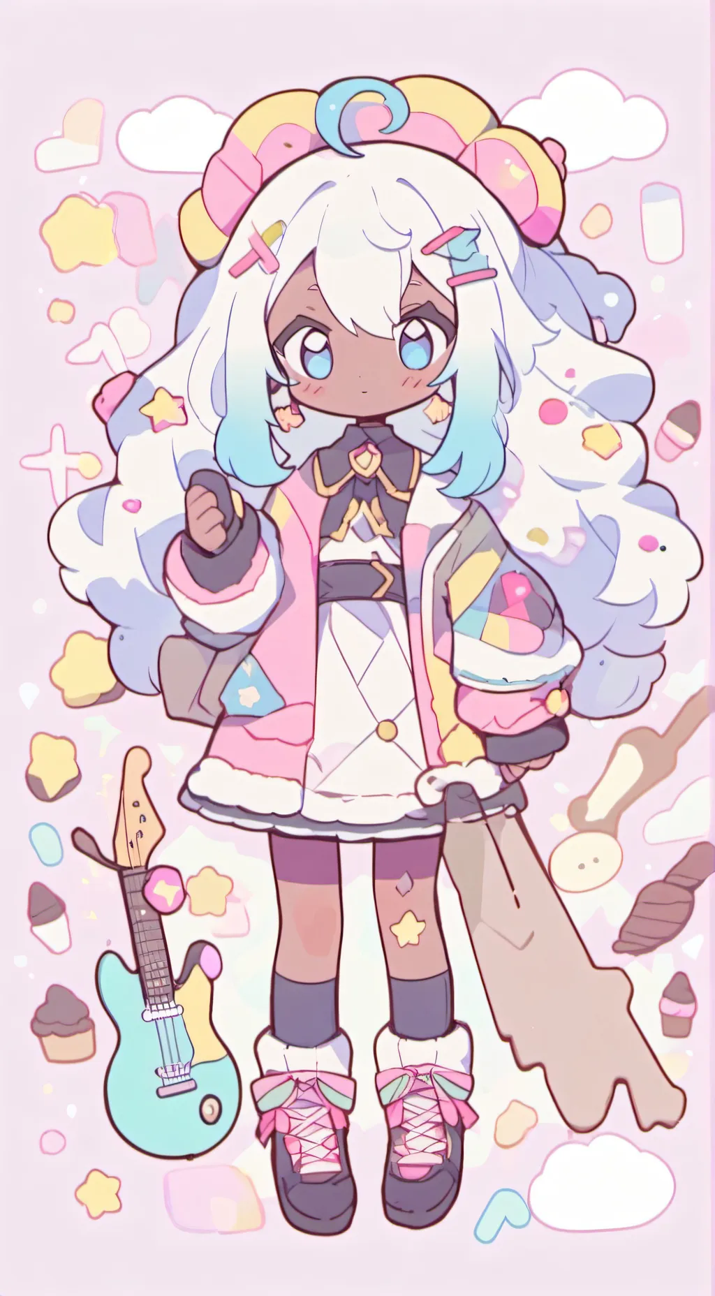 ai character: Parifait Cookie background