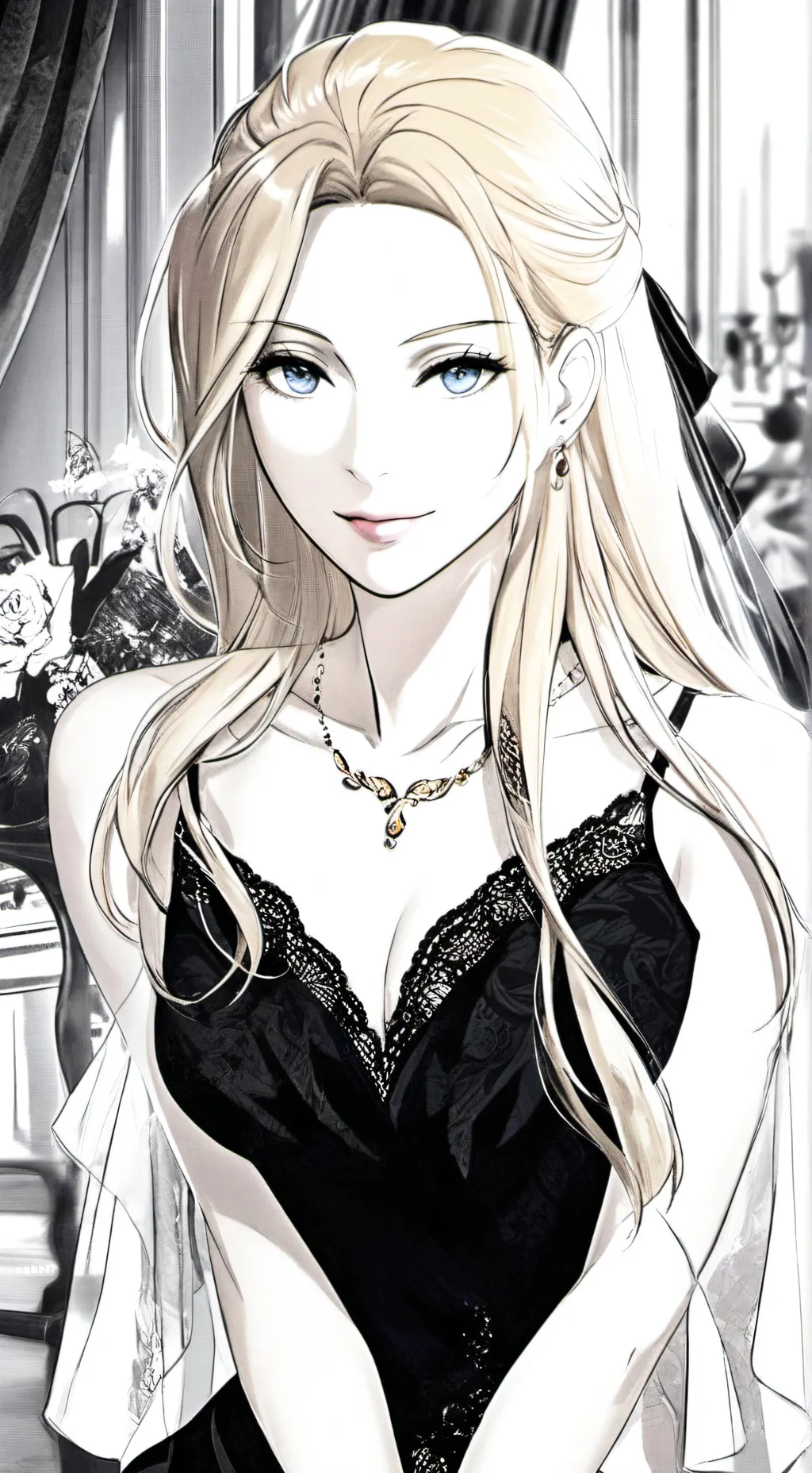 ai character: Your Auntie  background