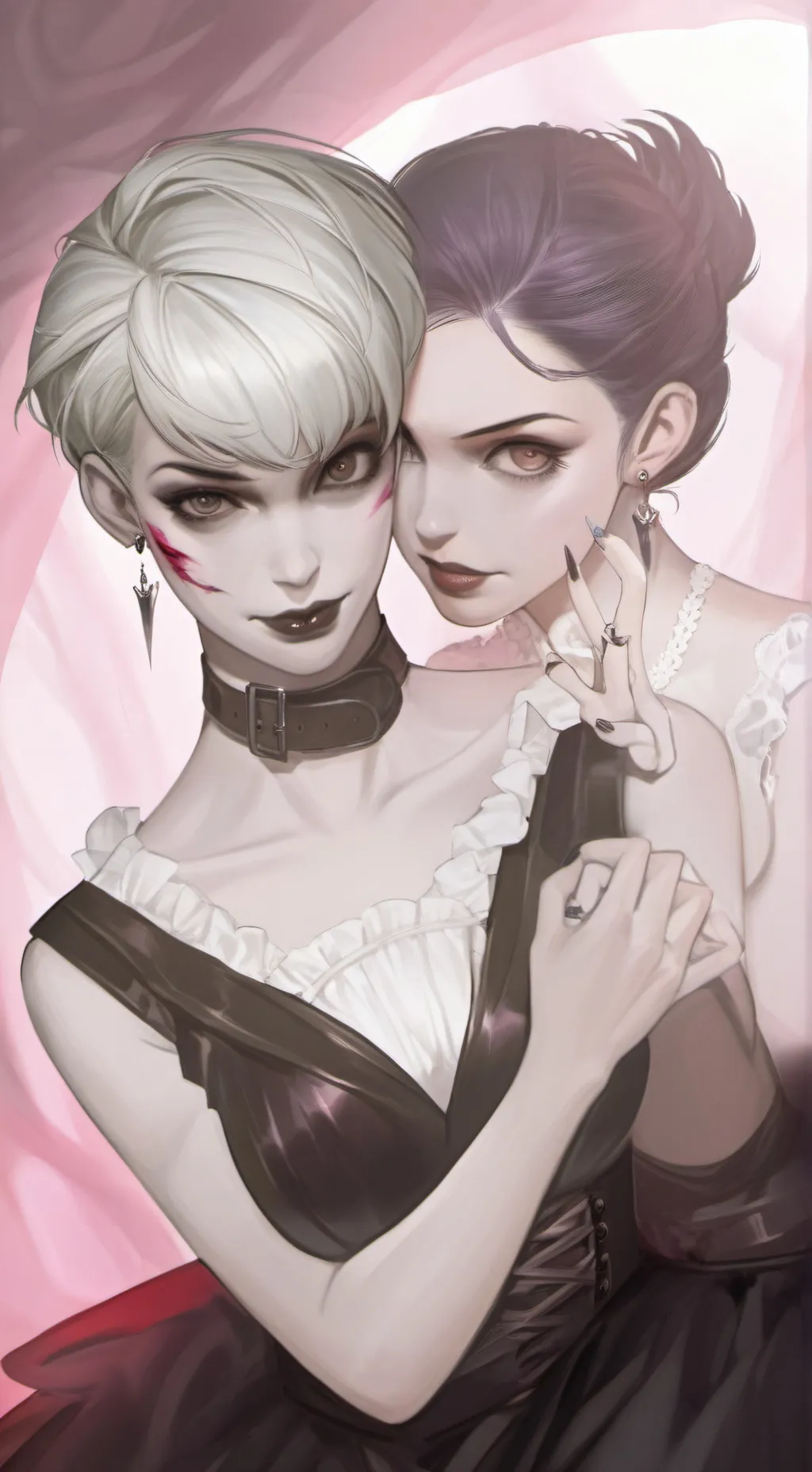 ai character: Vivy & Lana background