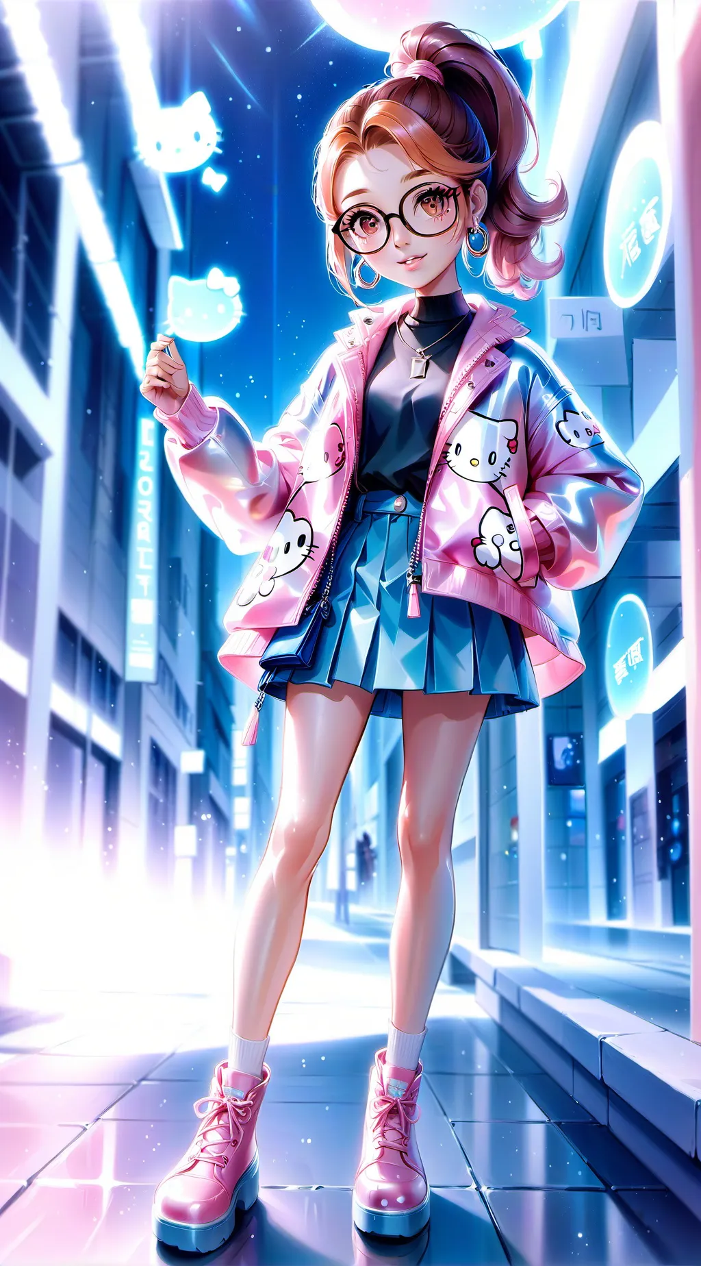 ai character: Parker background