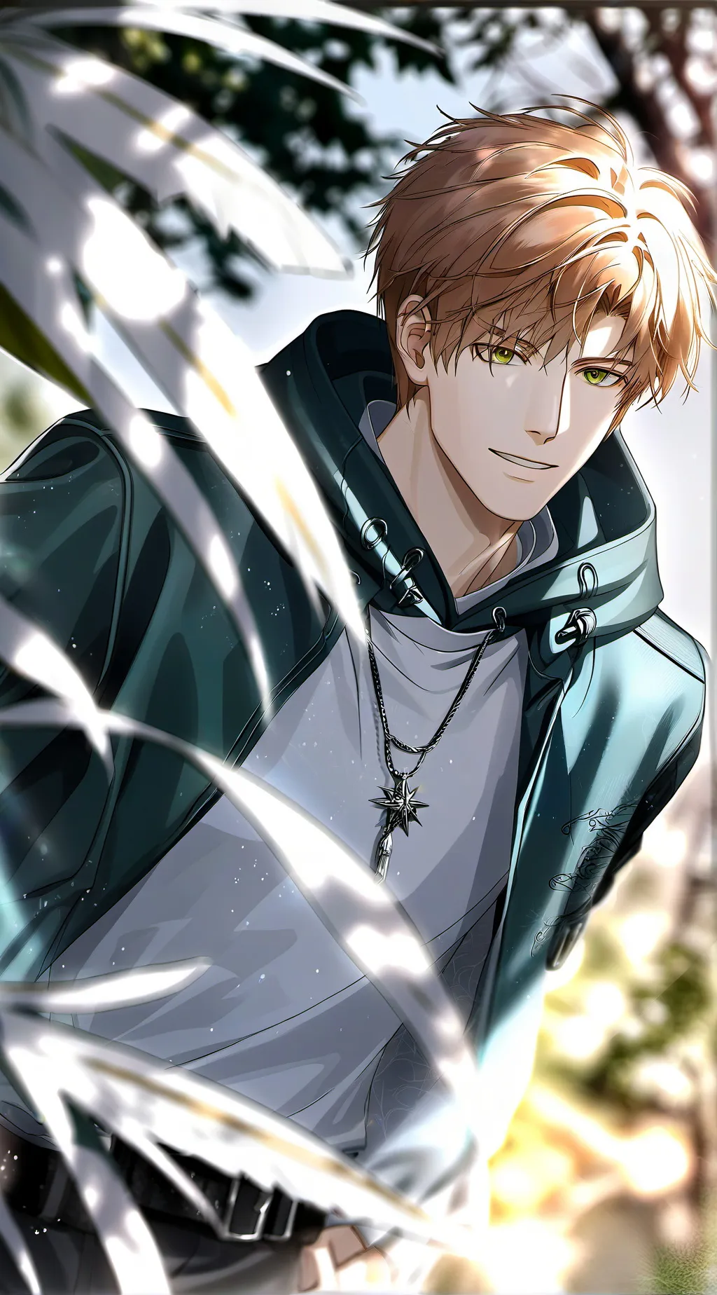 ai character: Federico  background