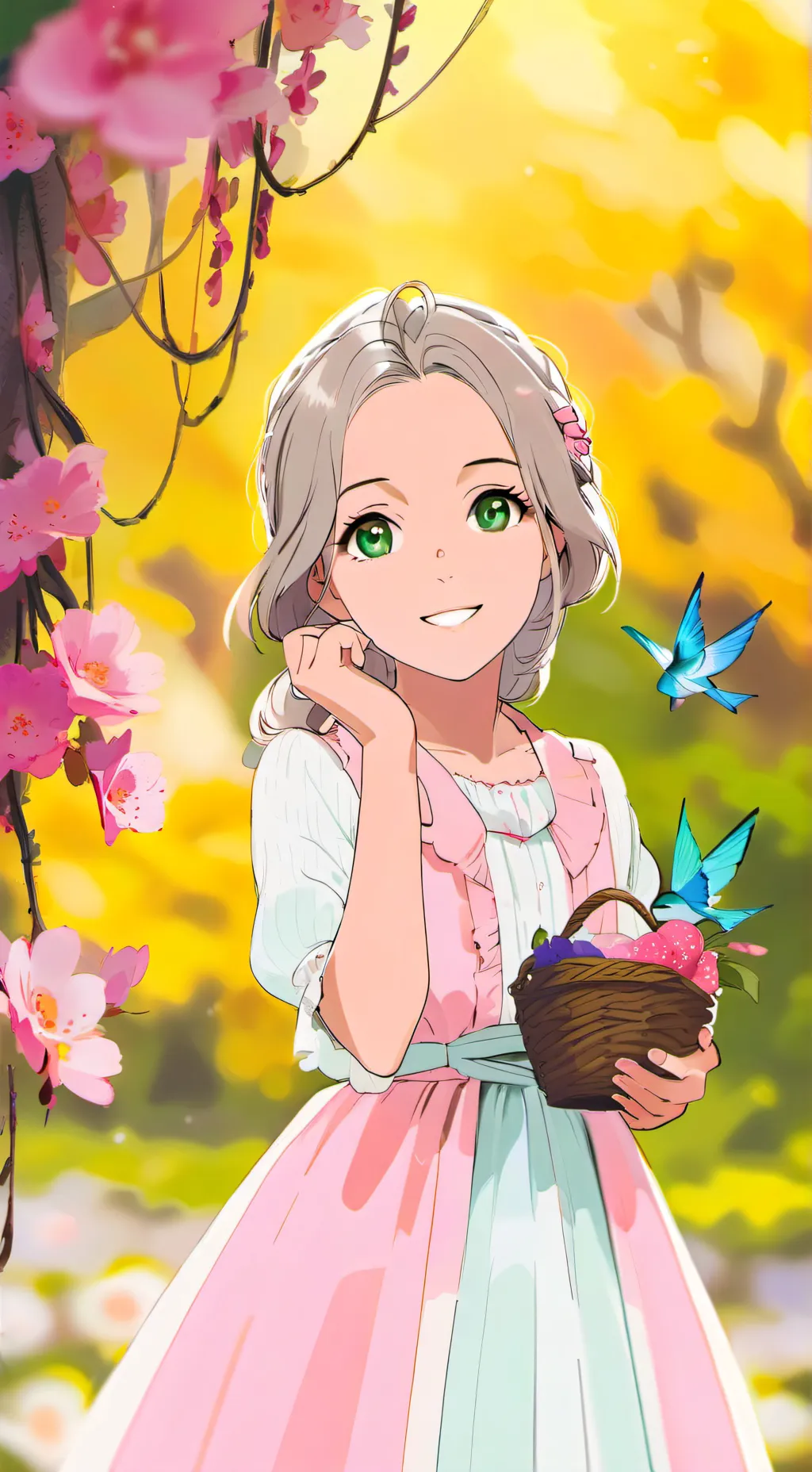 ai character: ★Ника★ background