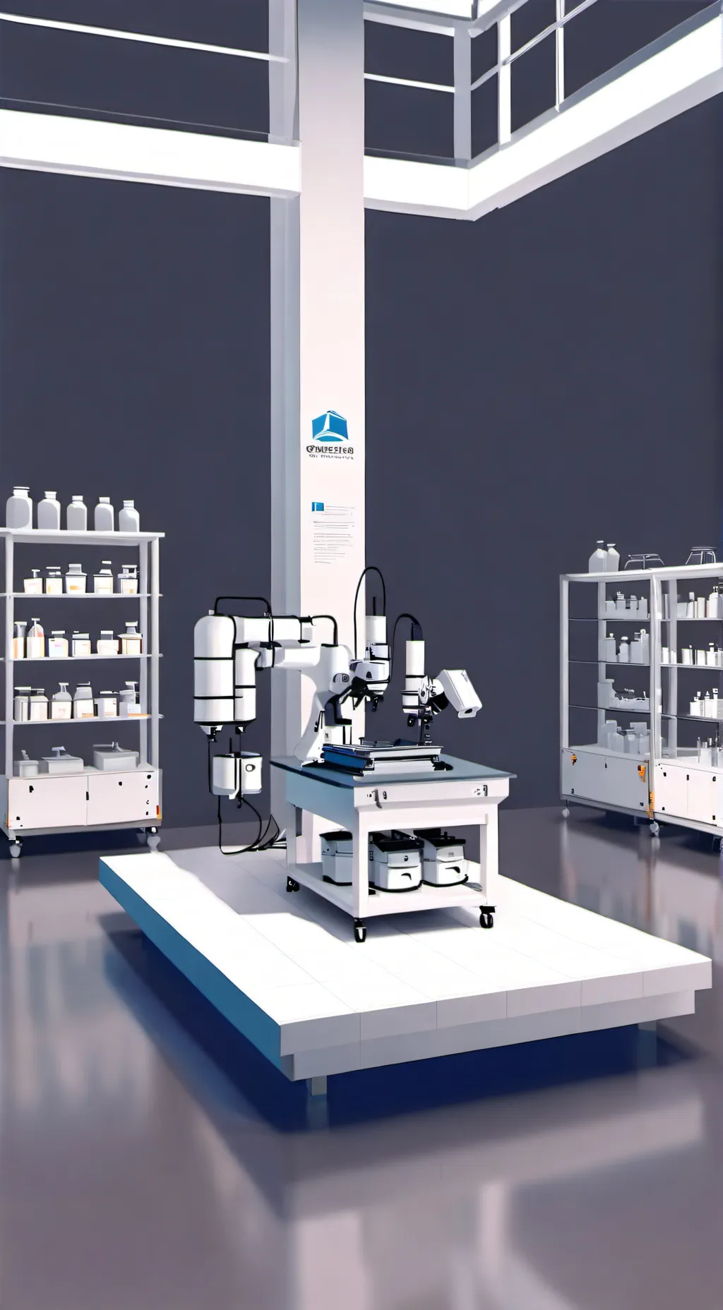 ai character: lab sonic themed  background