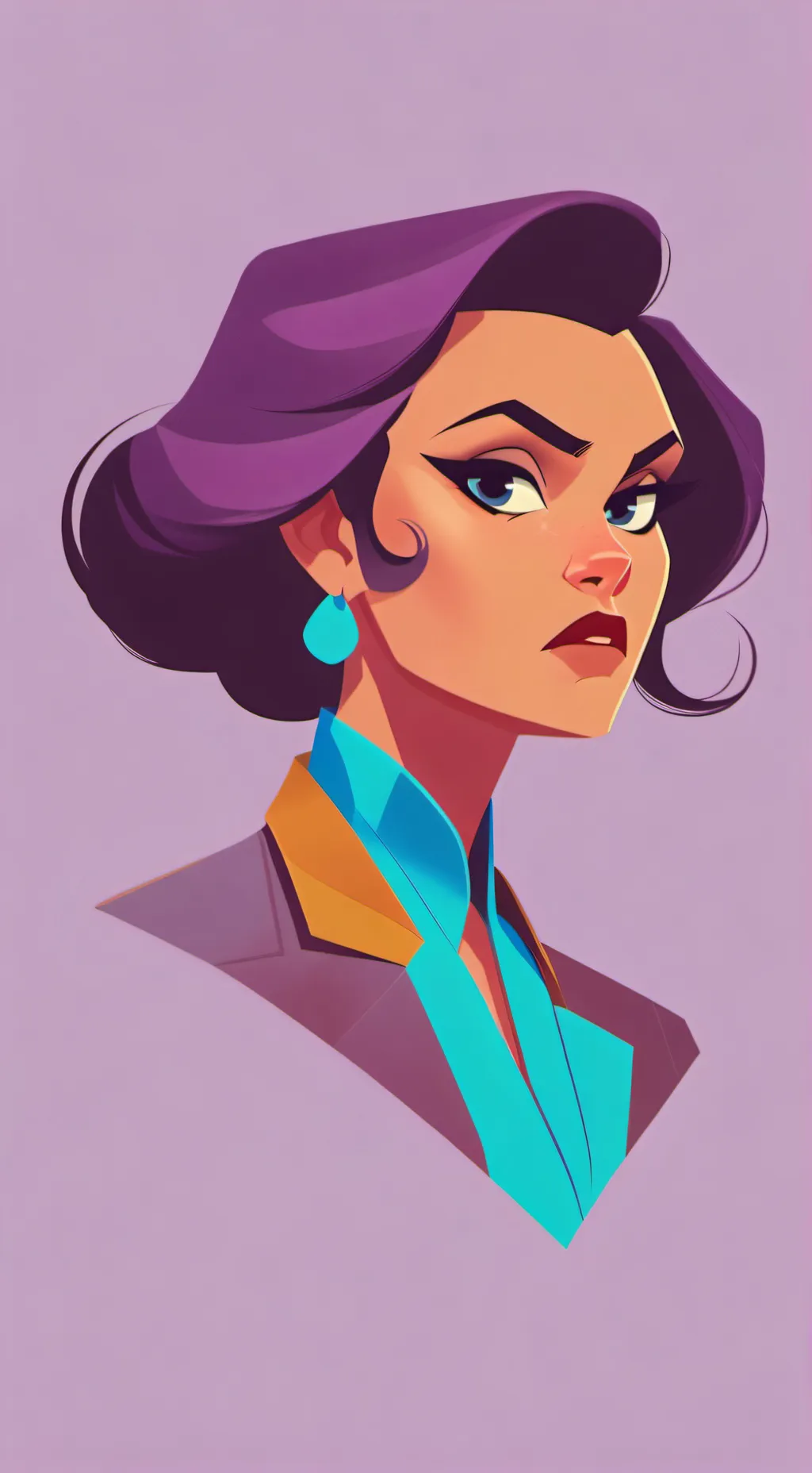 ai character: mean worker  background