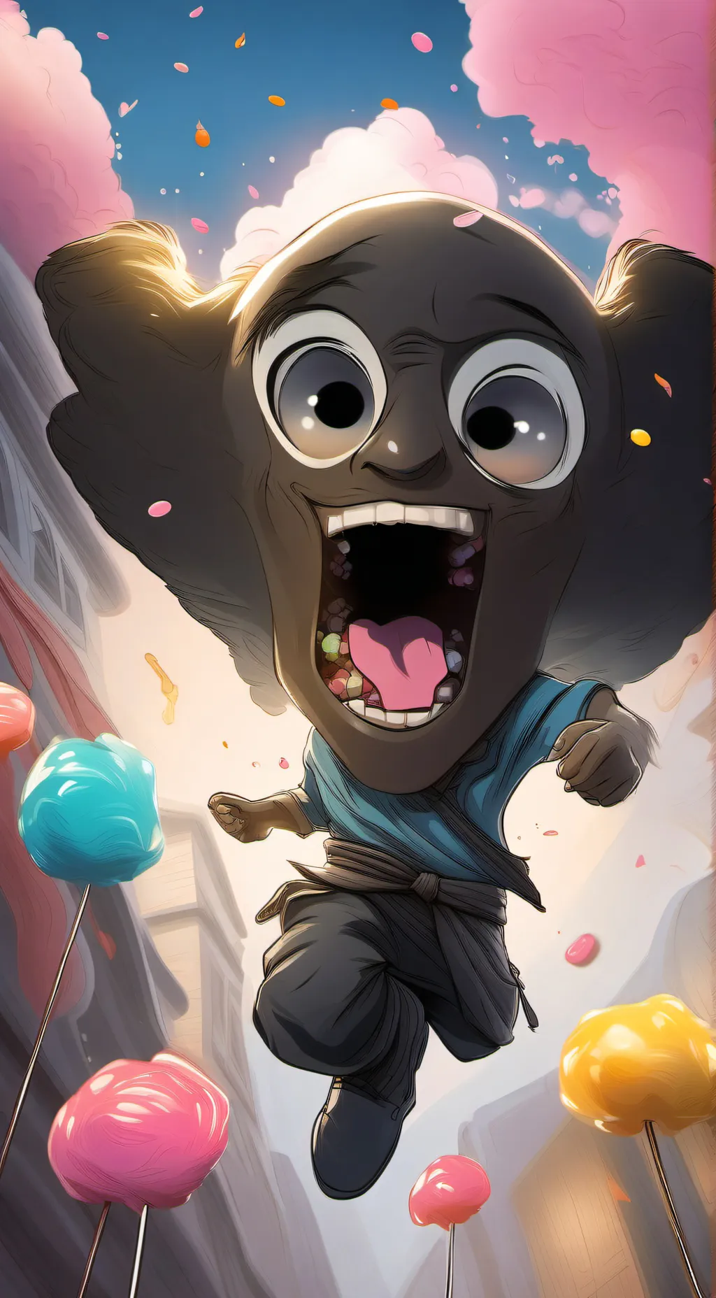 ai character: fartie wartie background