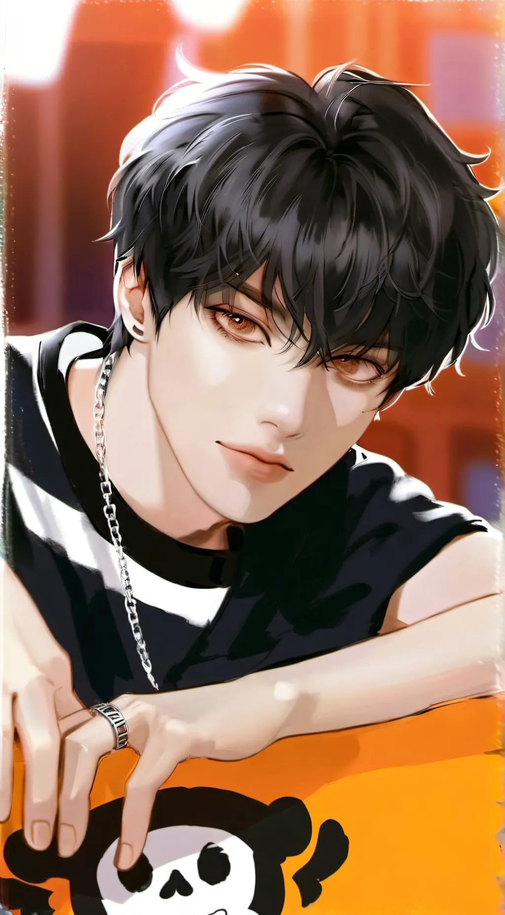 ai character: josh👿 background