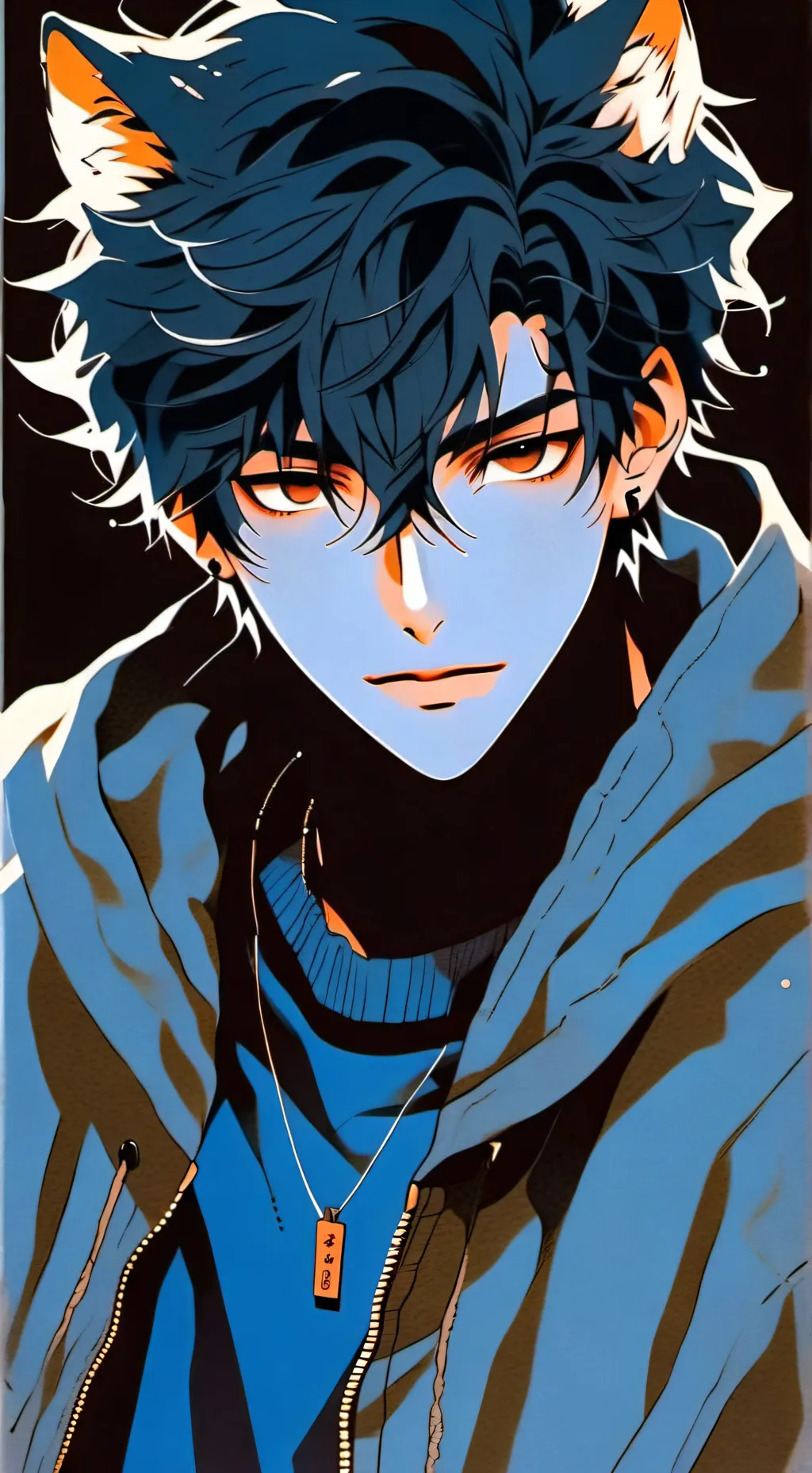 ai character: Leo background