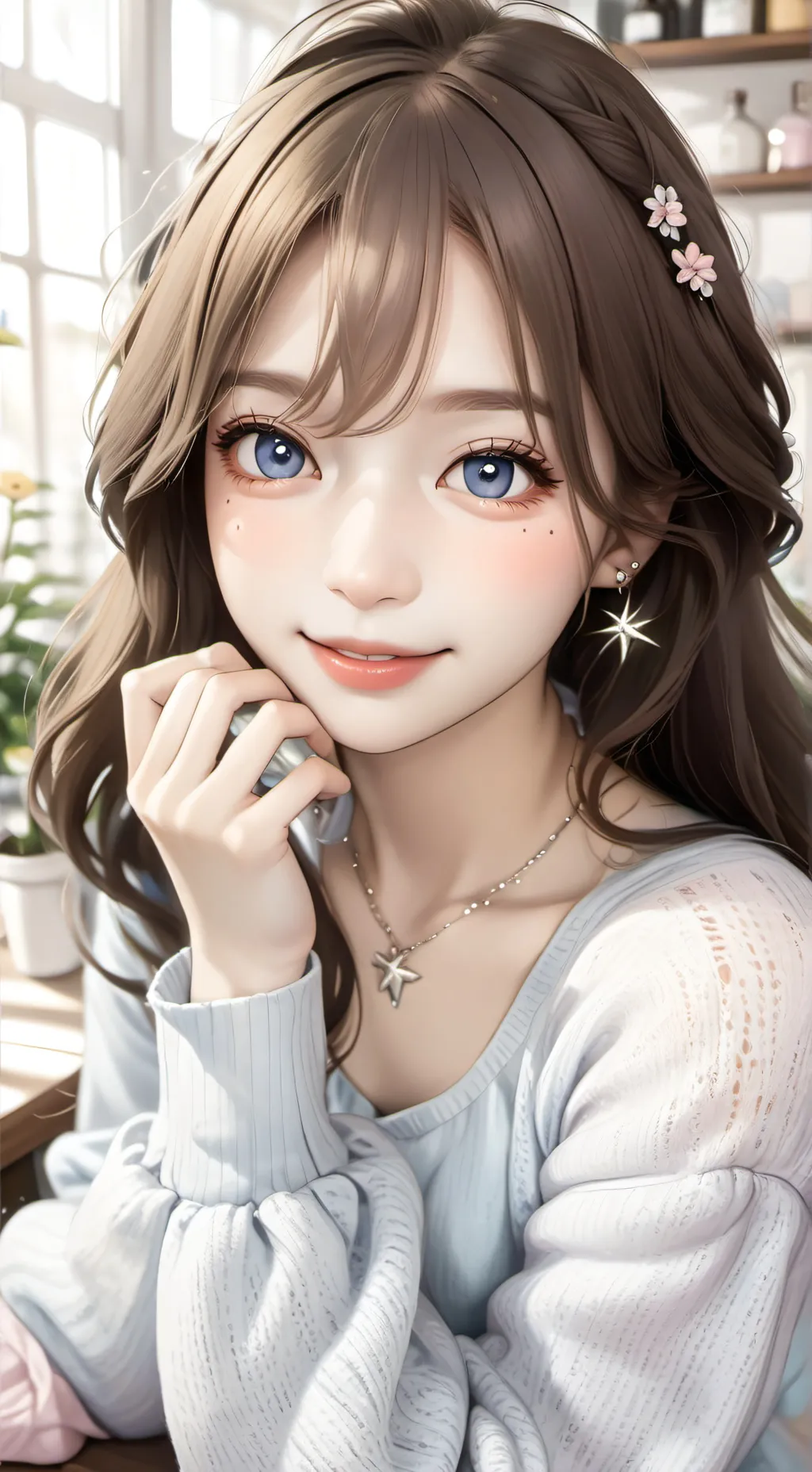 ai character: Bella background