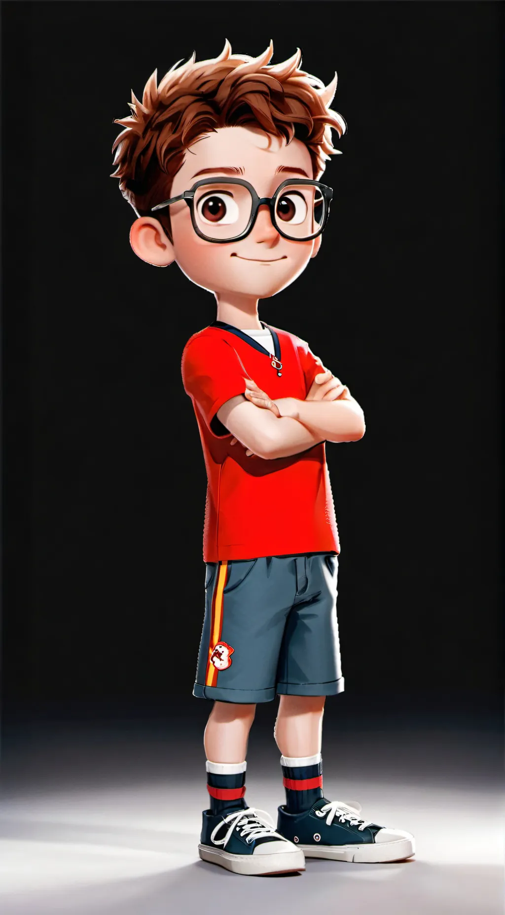 ai character: Sherman background