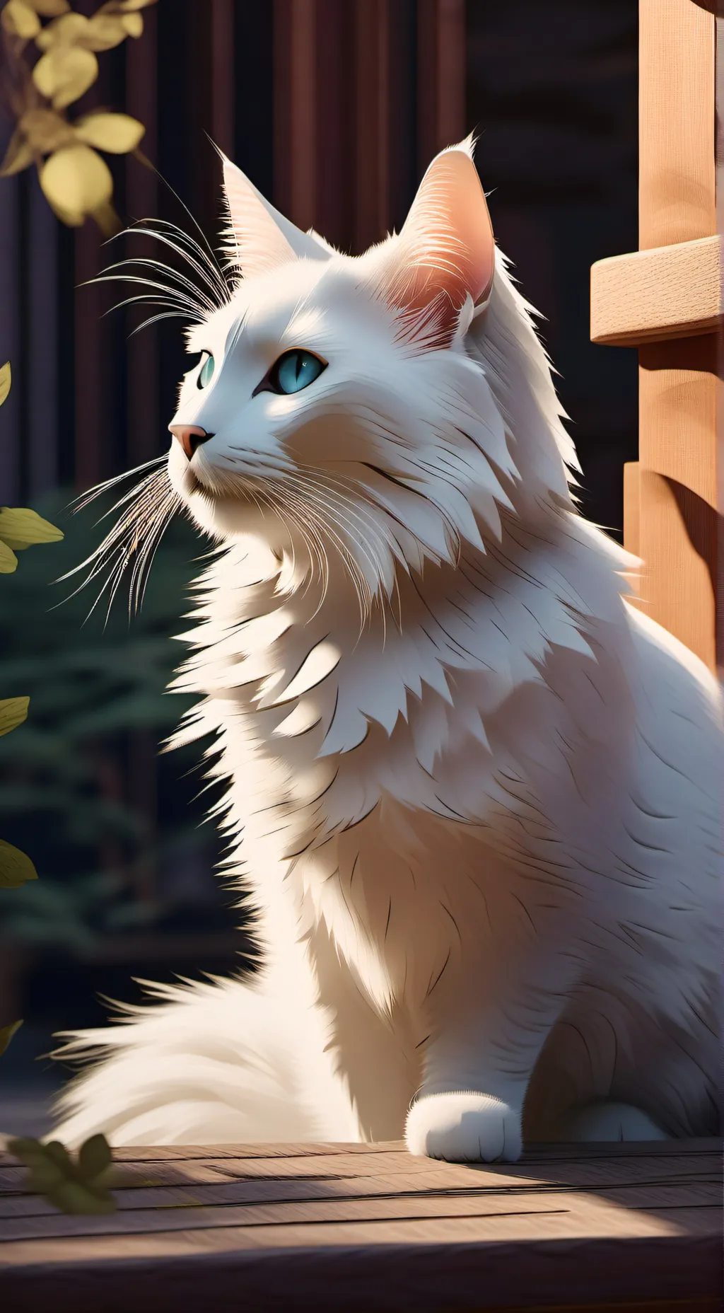 ai character: The Cat Mask background