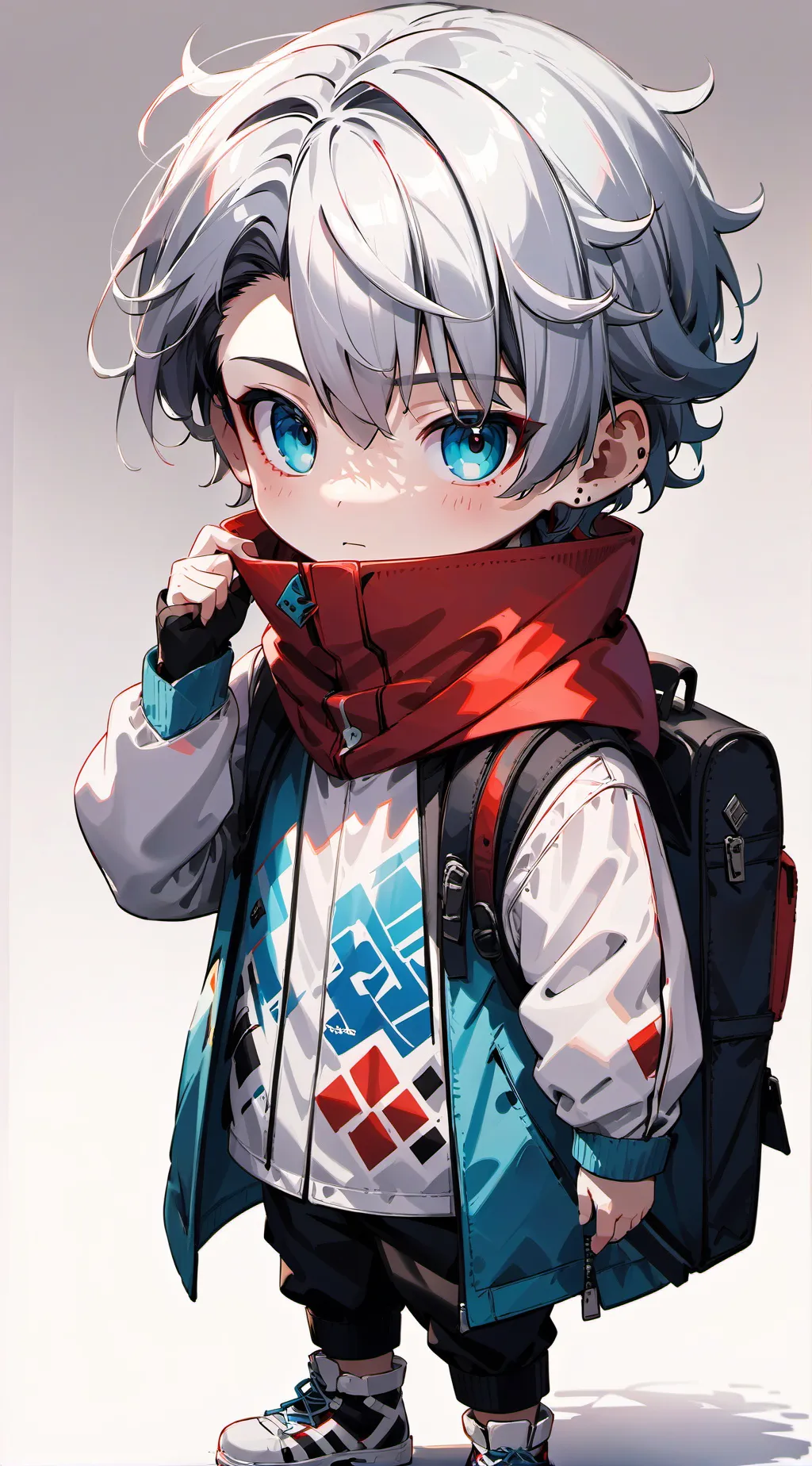 ai character: Leon background