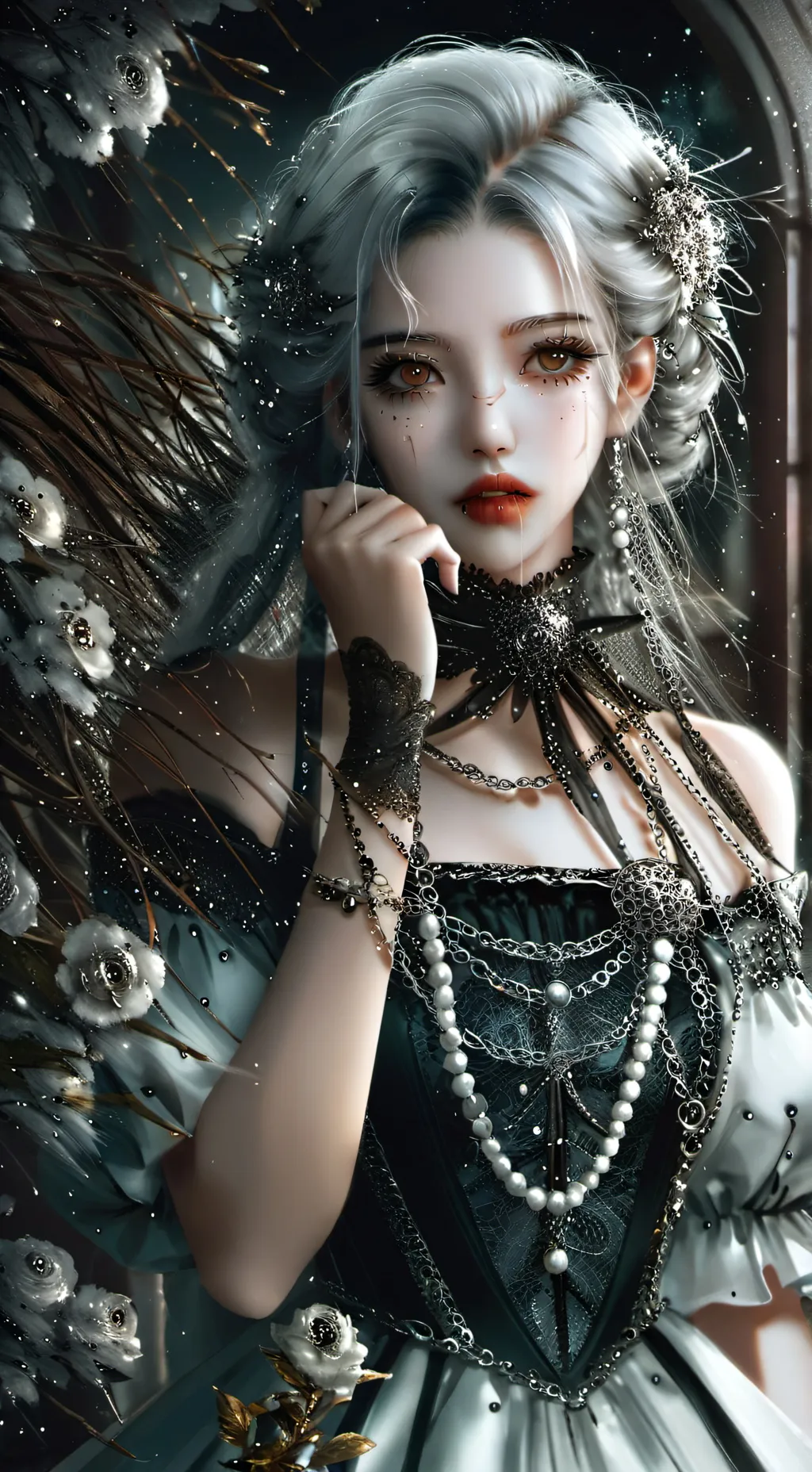 ai character: love never end background