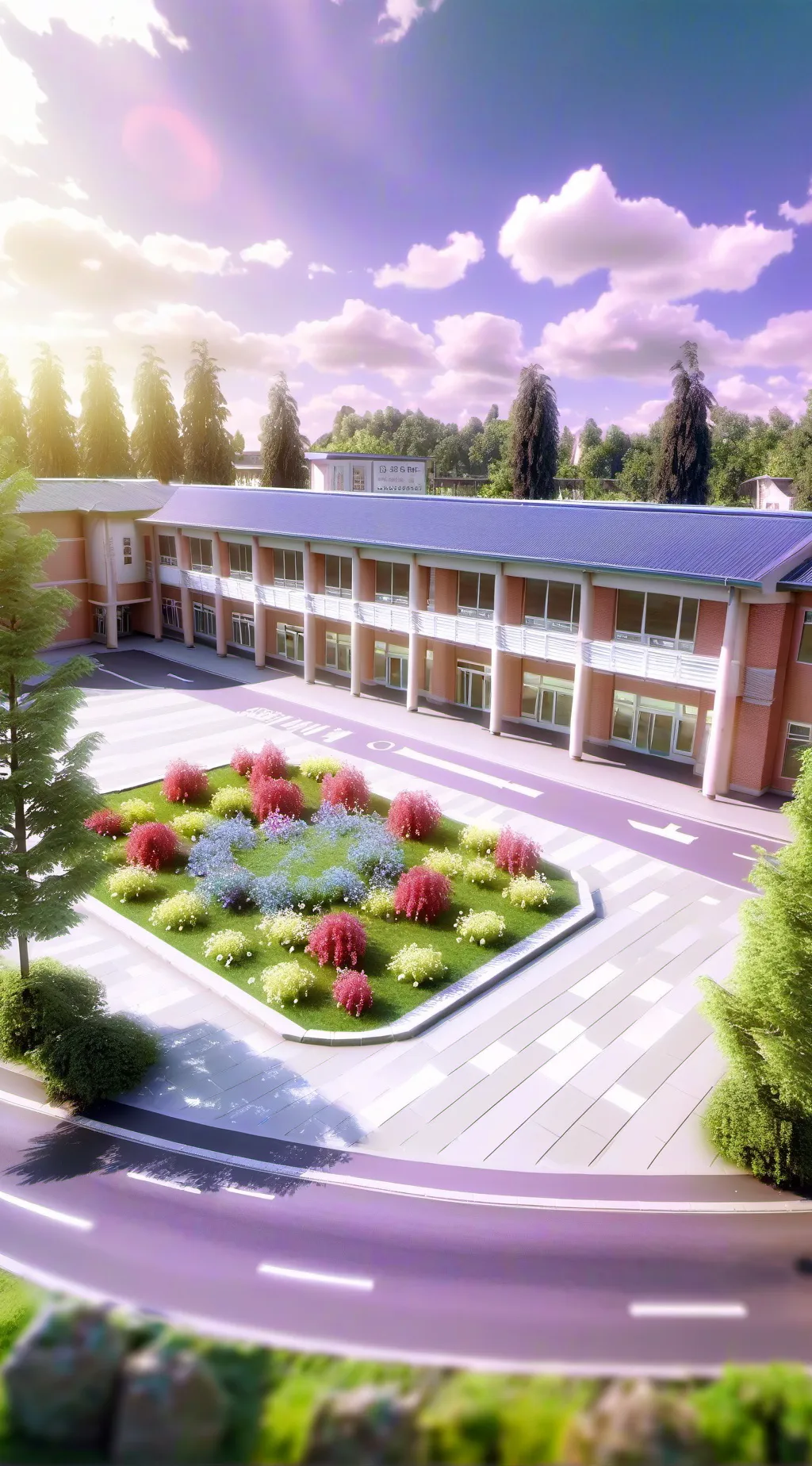 ai character: Conna high School  background