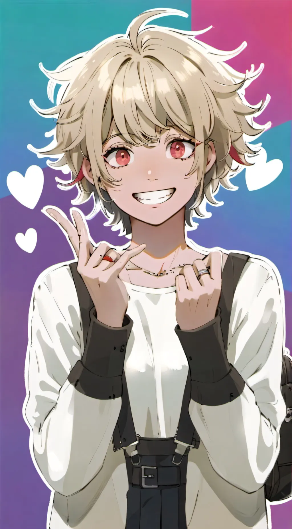 ai character: bi girl background