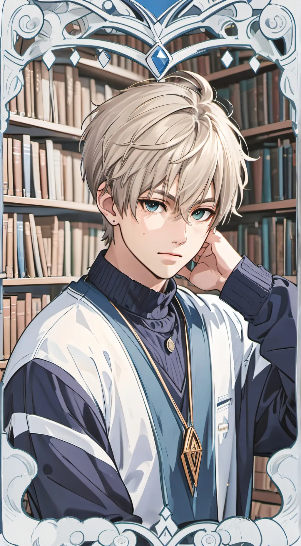 ai character: Life BUT I PICK IT background