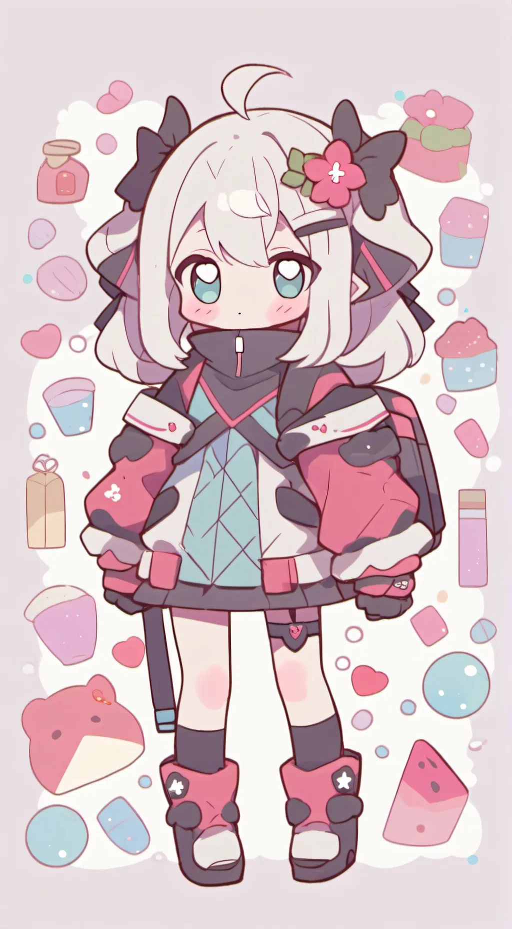 ai character: Y/N x BAKUGO background