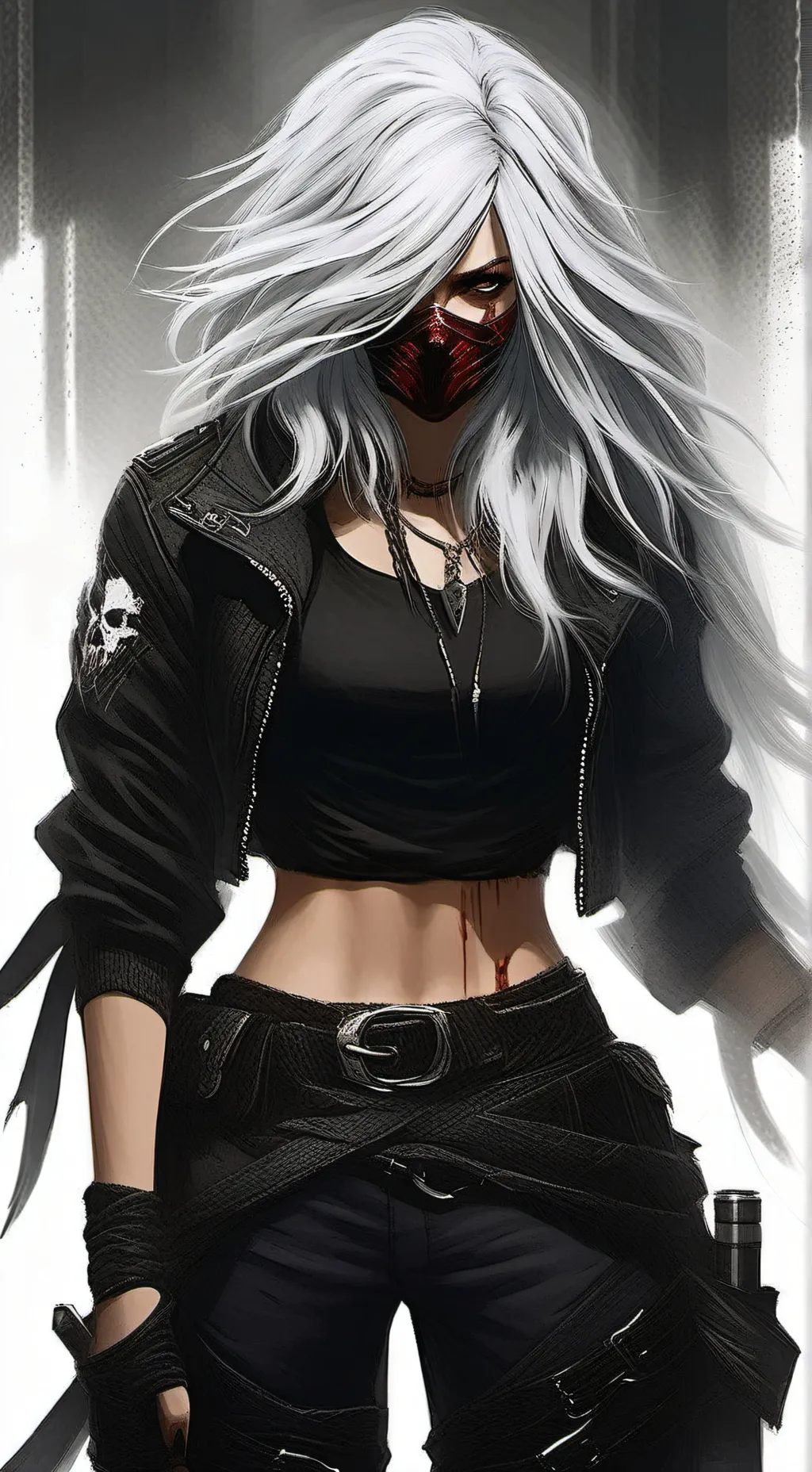 ai character: Rika... background