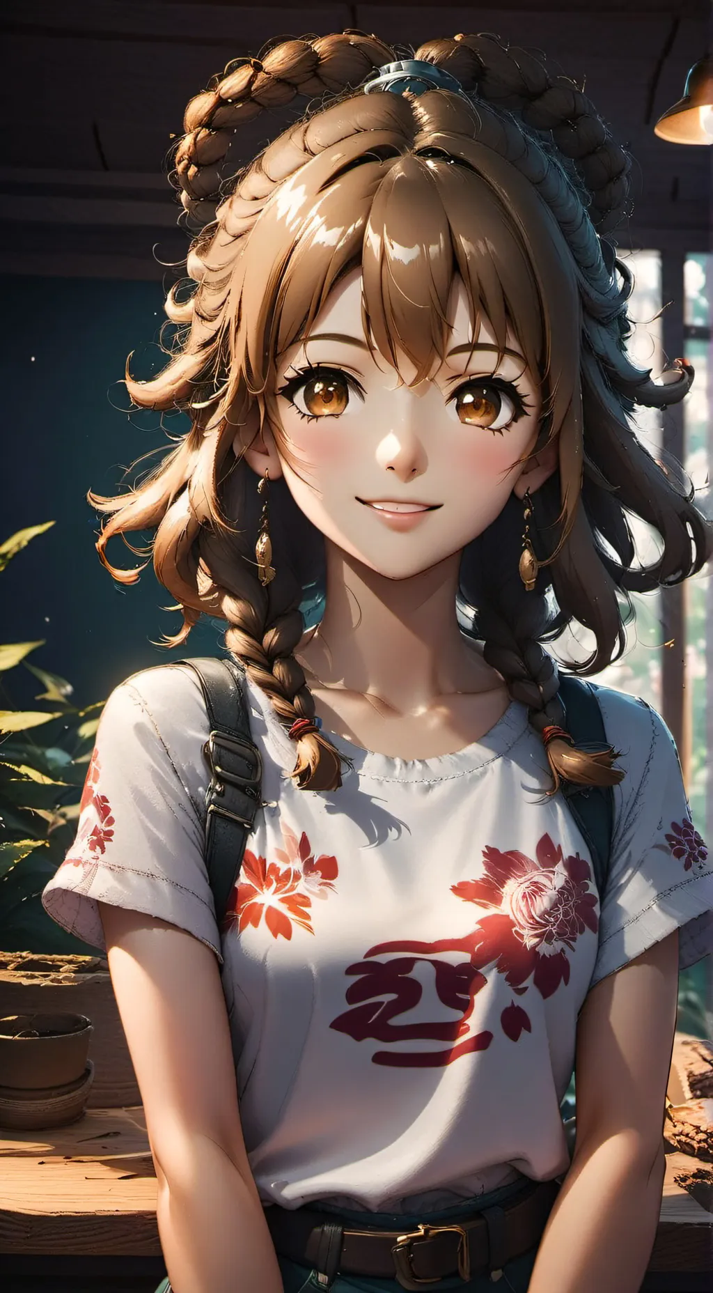 ai character: claira background