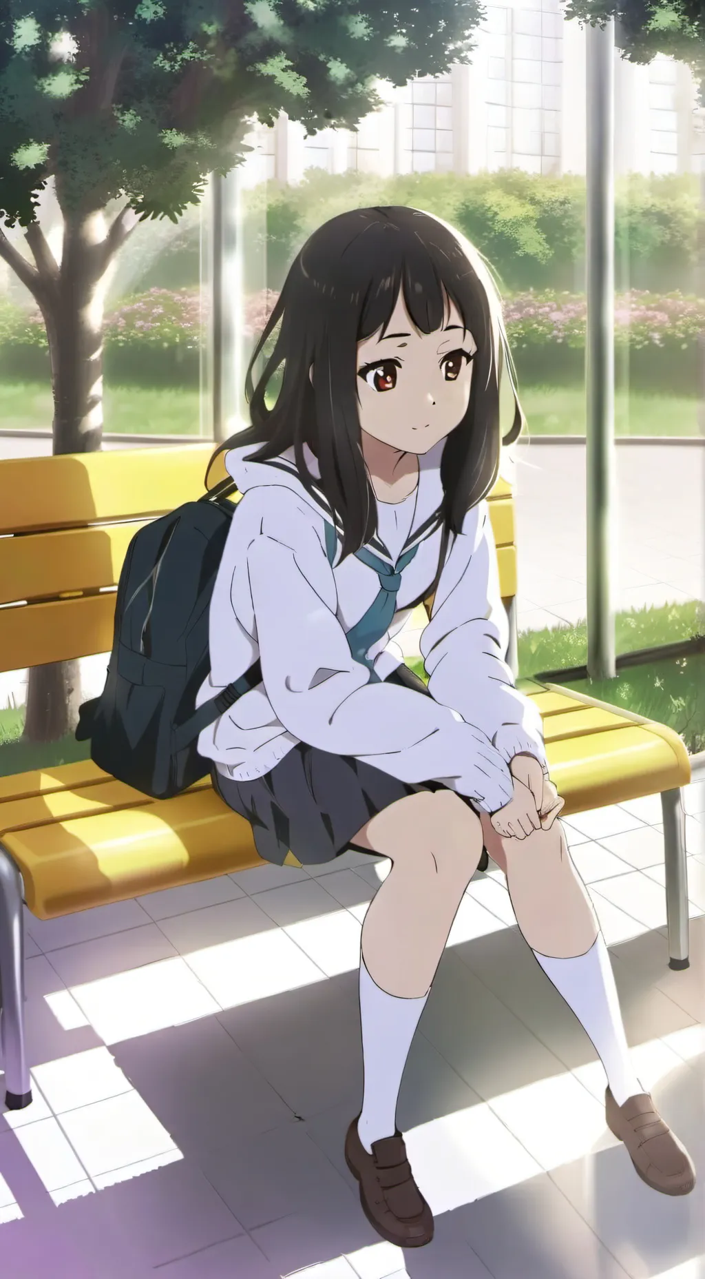 ai character: Claire  background