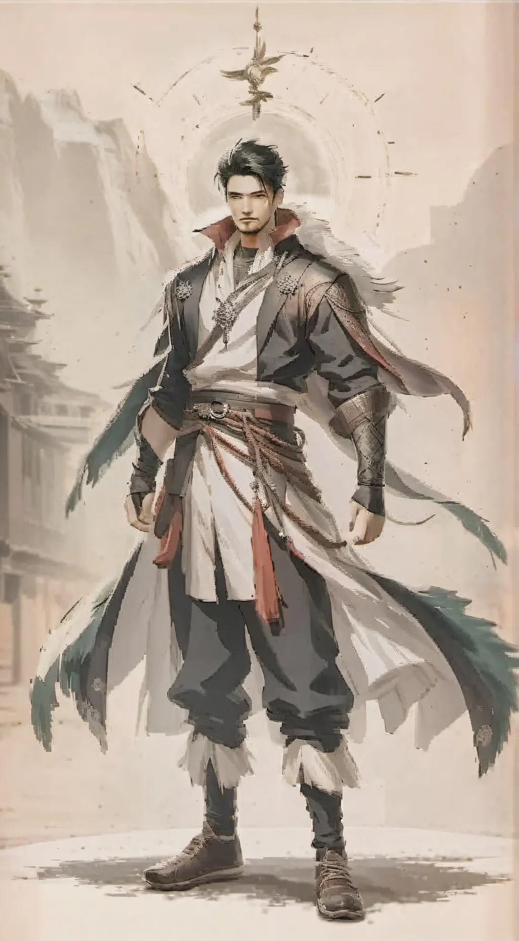 ai character: THE HIGH PRIEST background