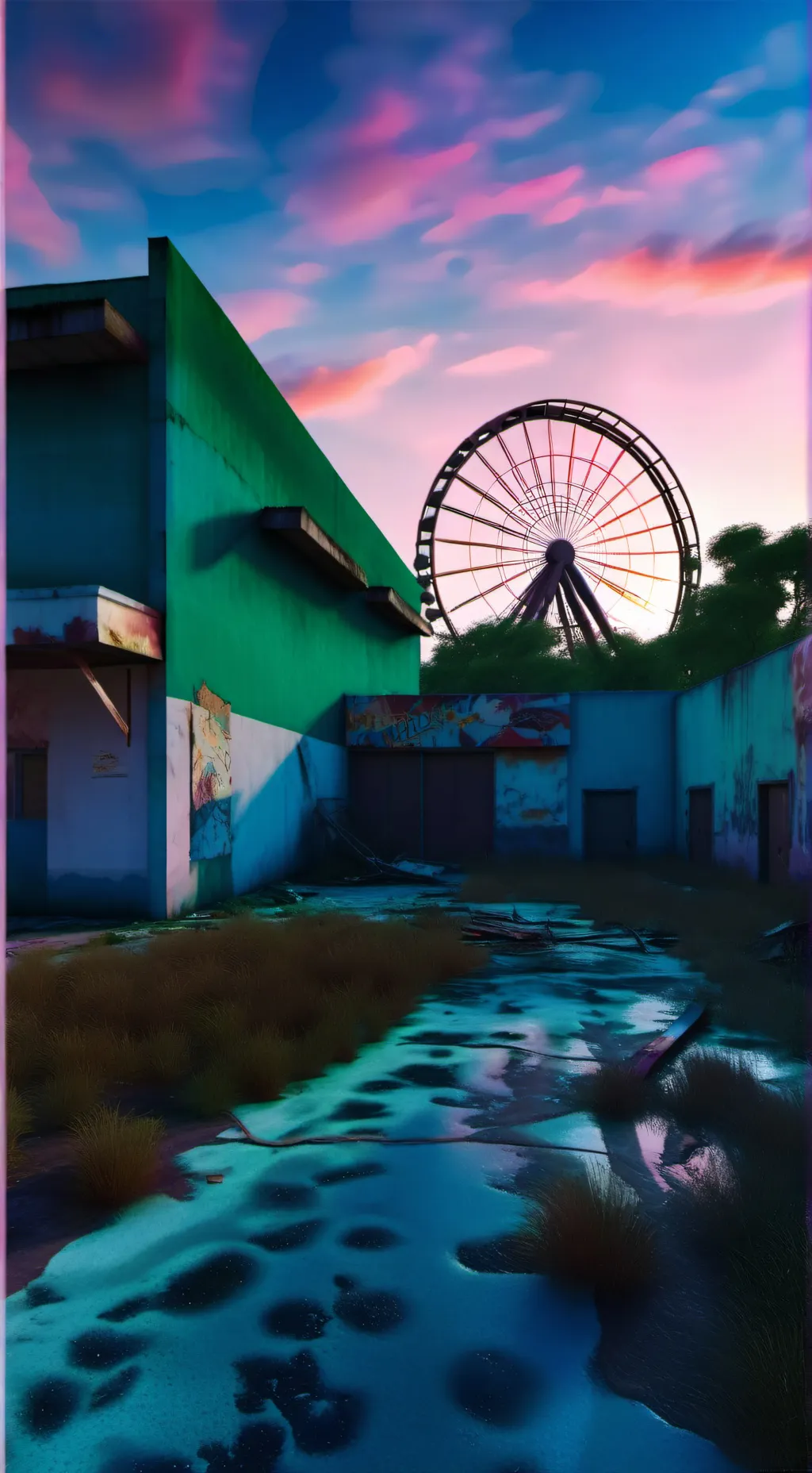 ai character: Indigo park <3 background