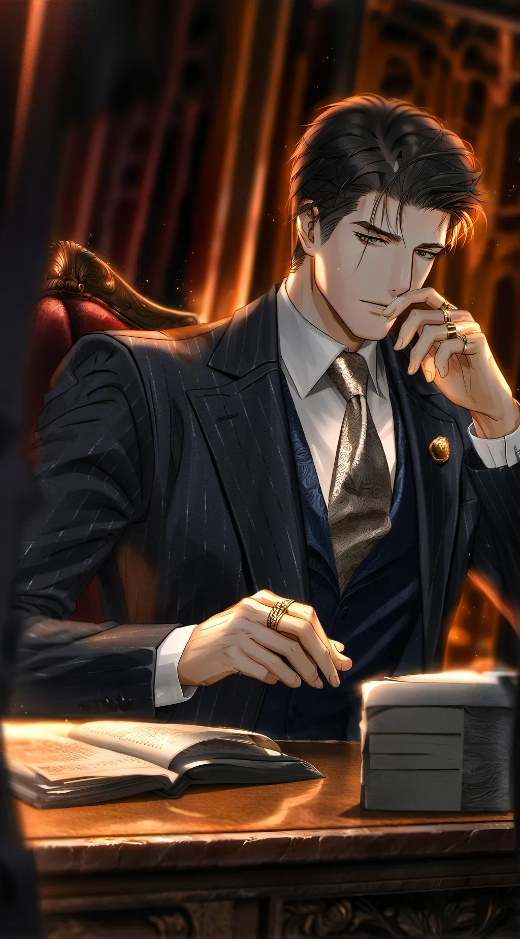 ai character: Jackson  background