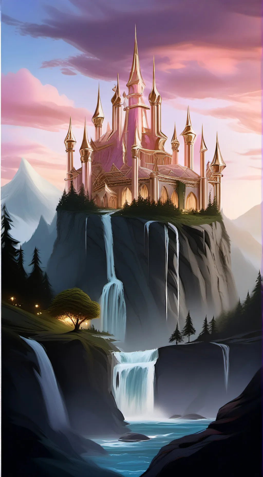 ai character: Fairy Tale Kingdom background
