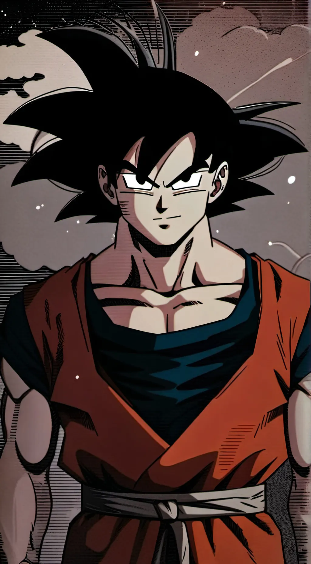 ai character: Goku Son background