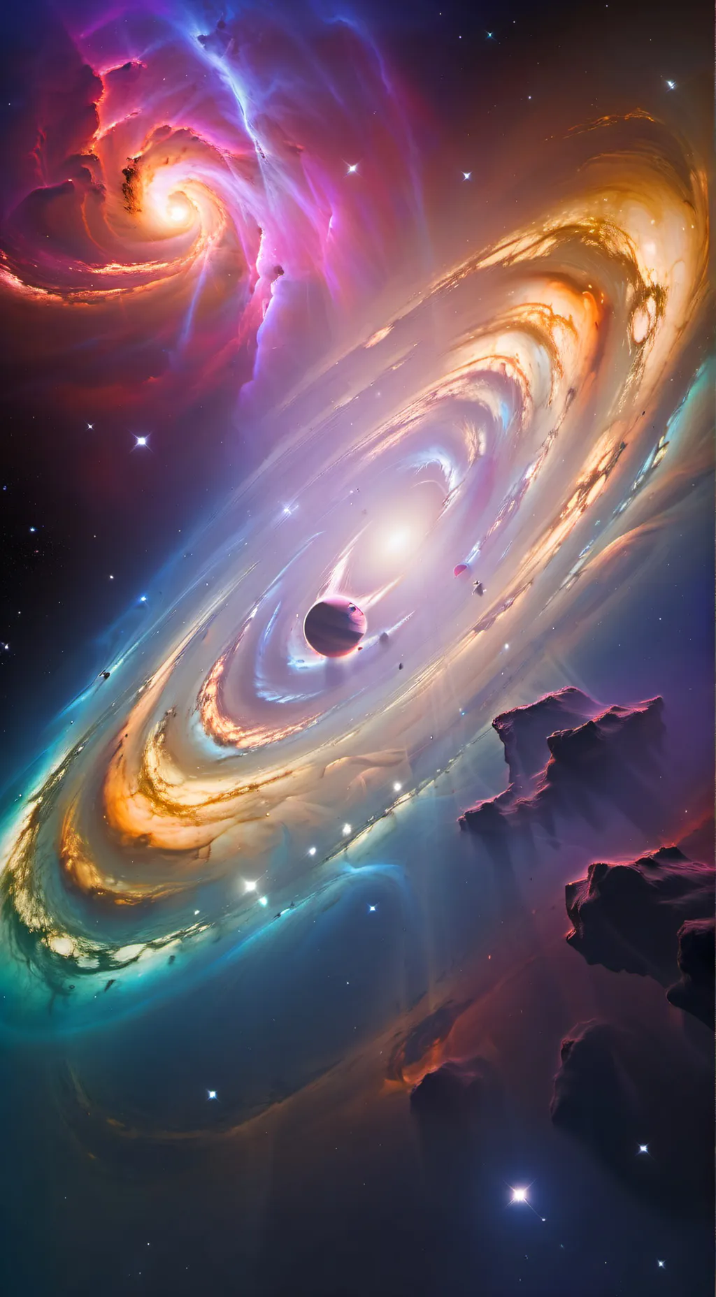 ai character: MEET MY GANG!! :3  background