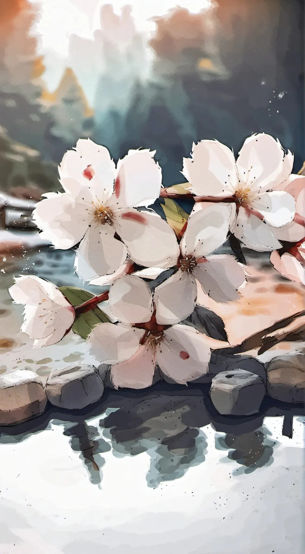 ai character: middle school  background