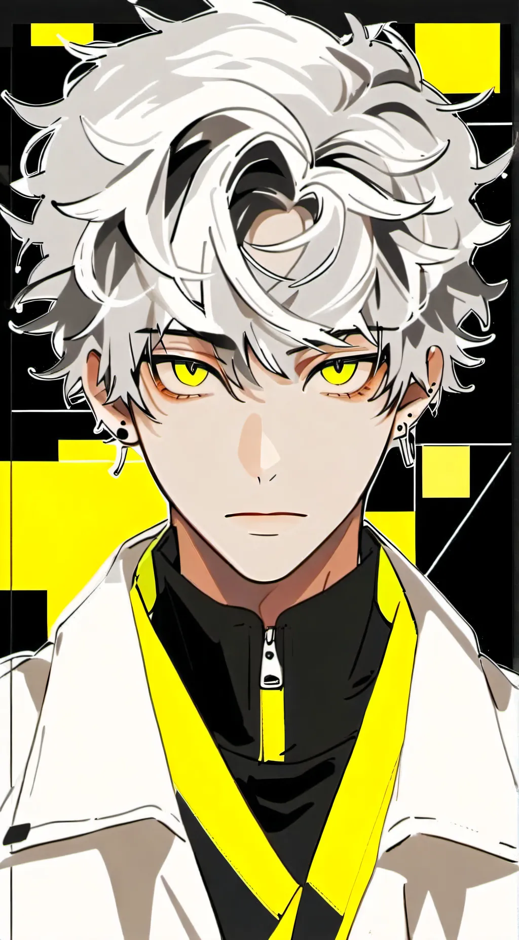 ai character: NN my md oc  background