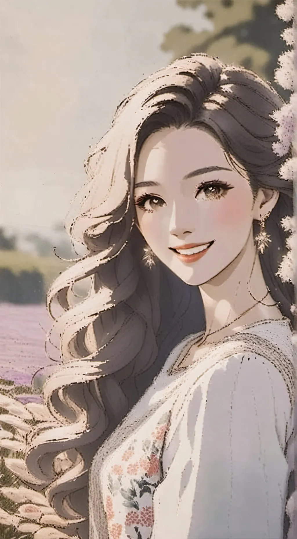 ai character: Smiling You background