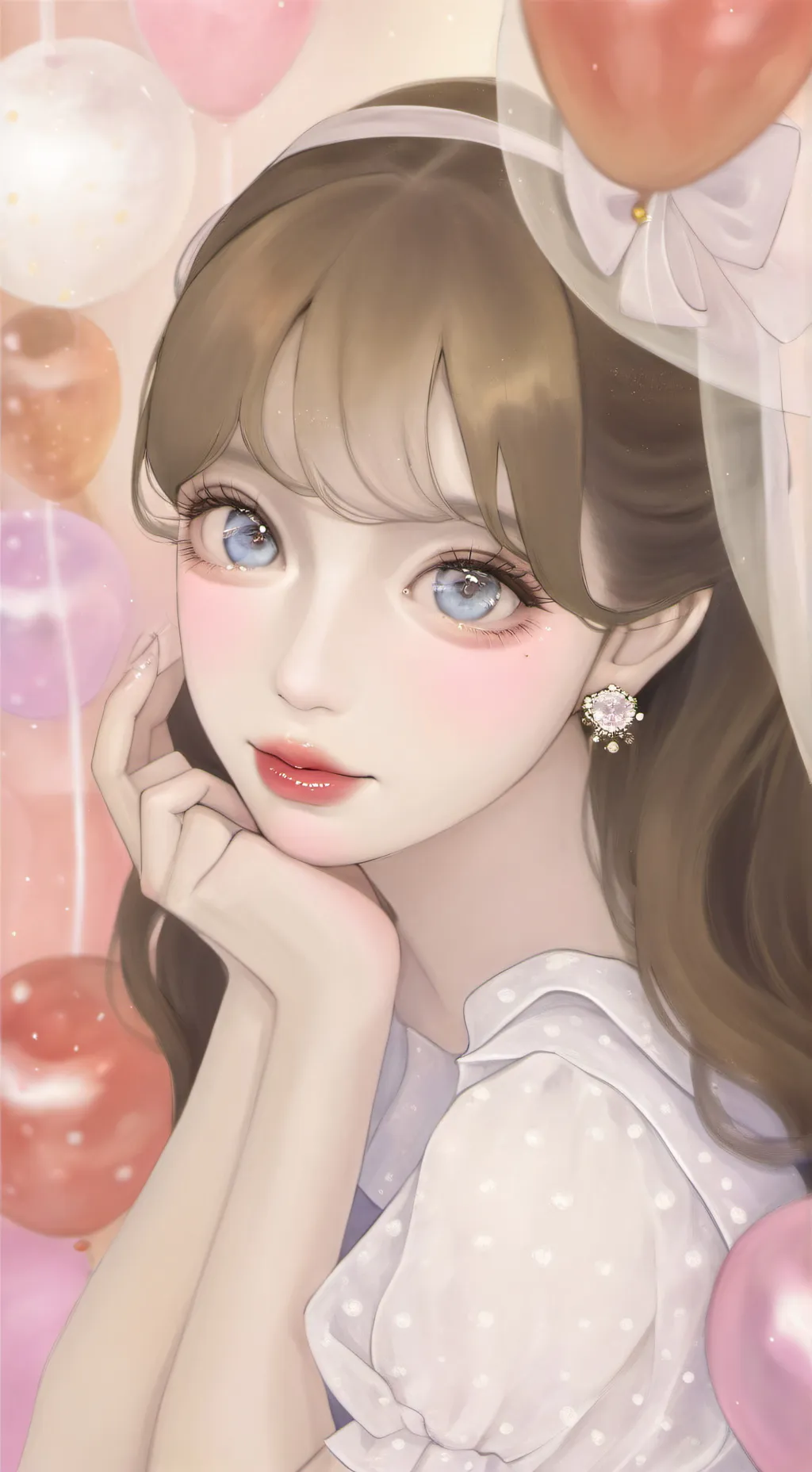 ai character: Mika  background