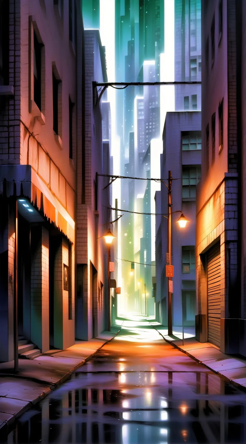 ai character: Story part 2 background