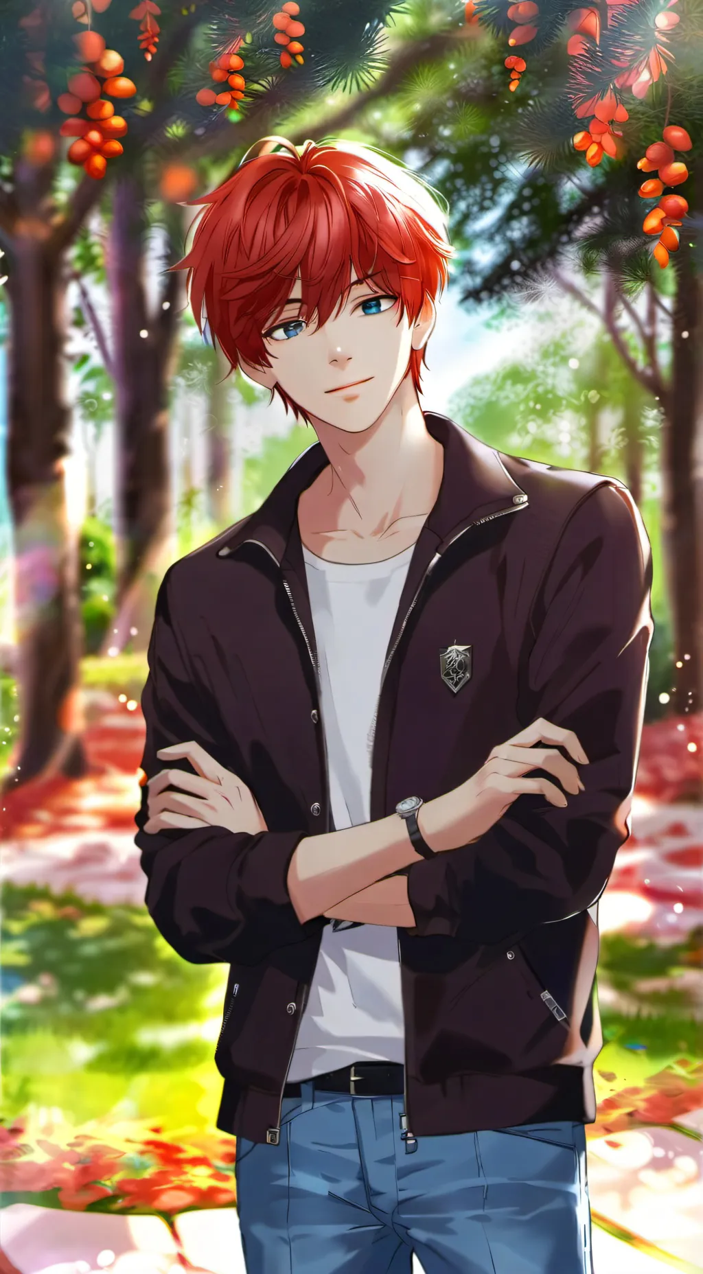 ai character: Foxy background