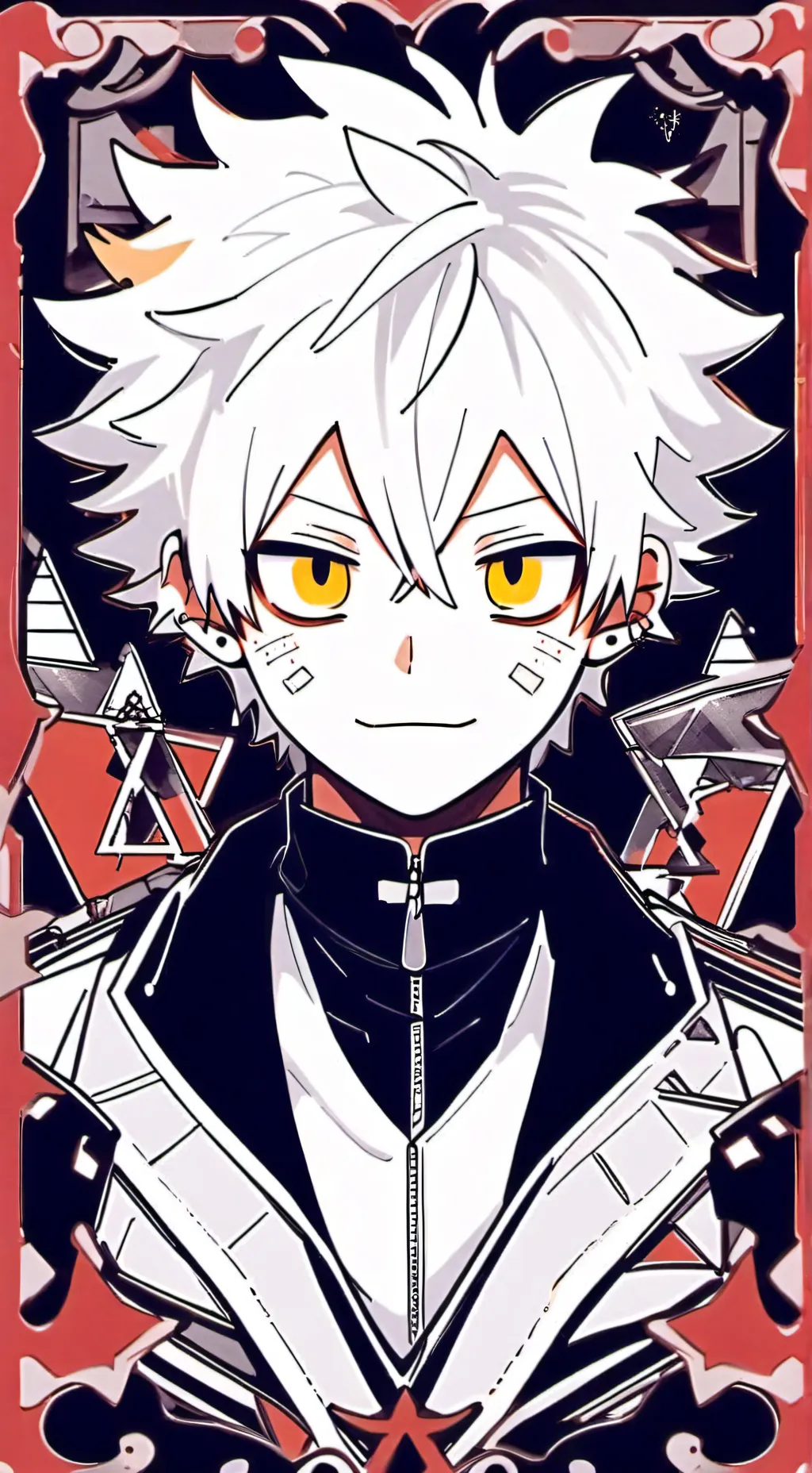 ai character: Mha bakugo leaving background