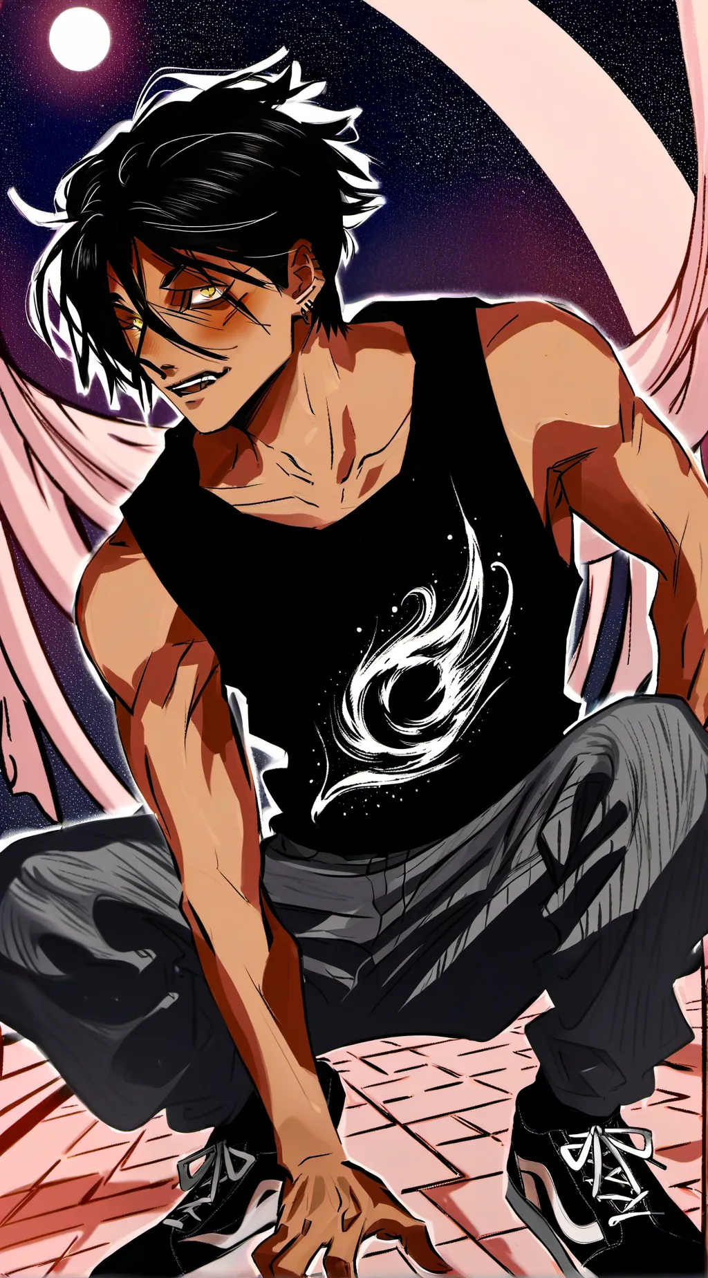 ai character: Kai background