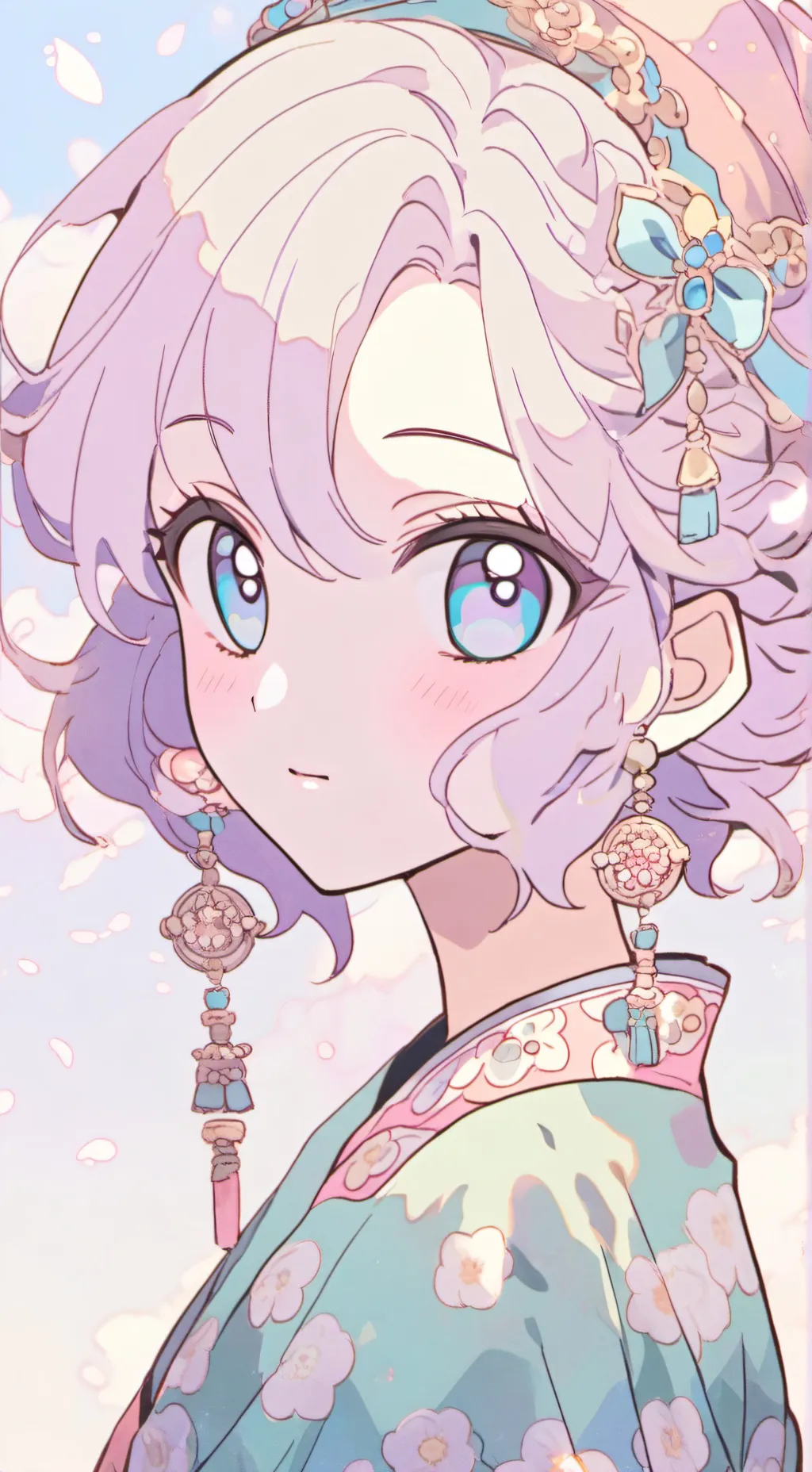 ai character: LUCY  background