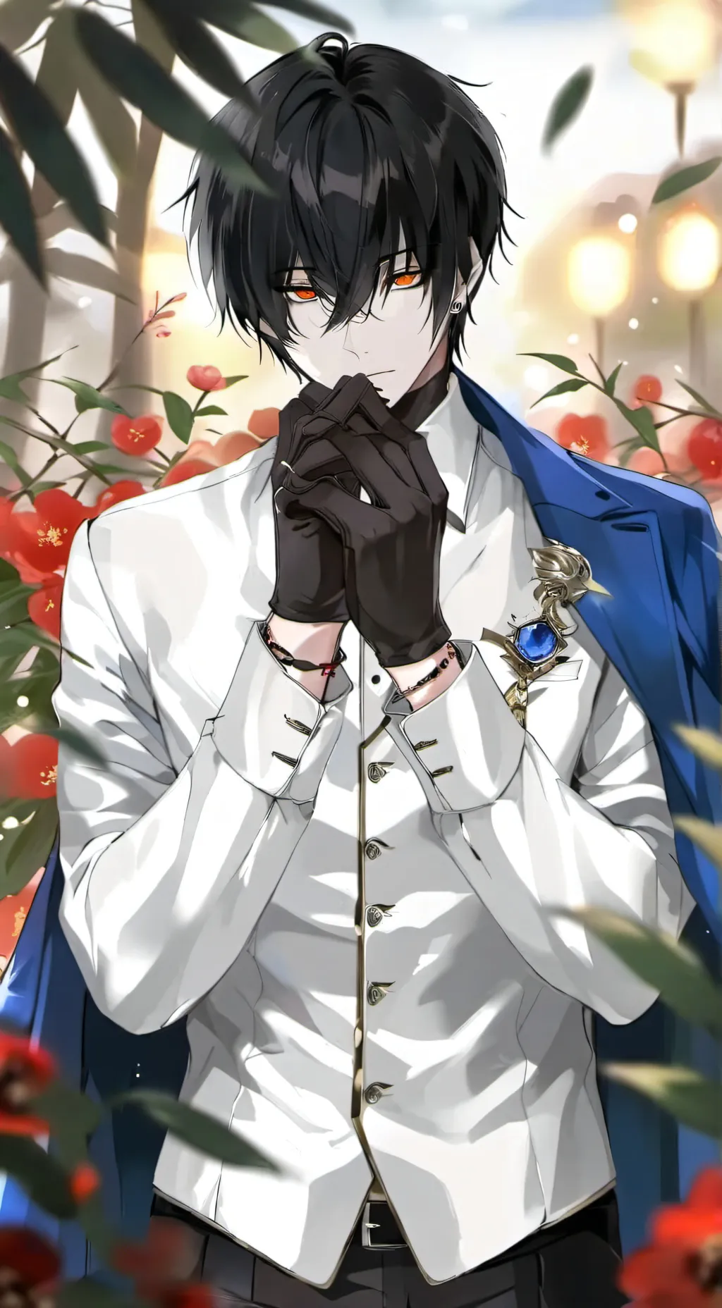 ai character: IZAC background